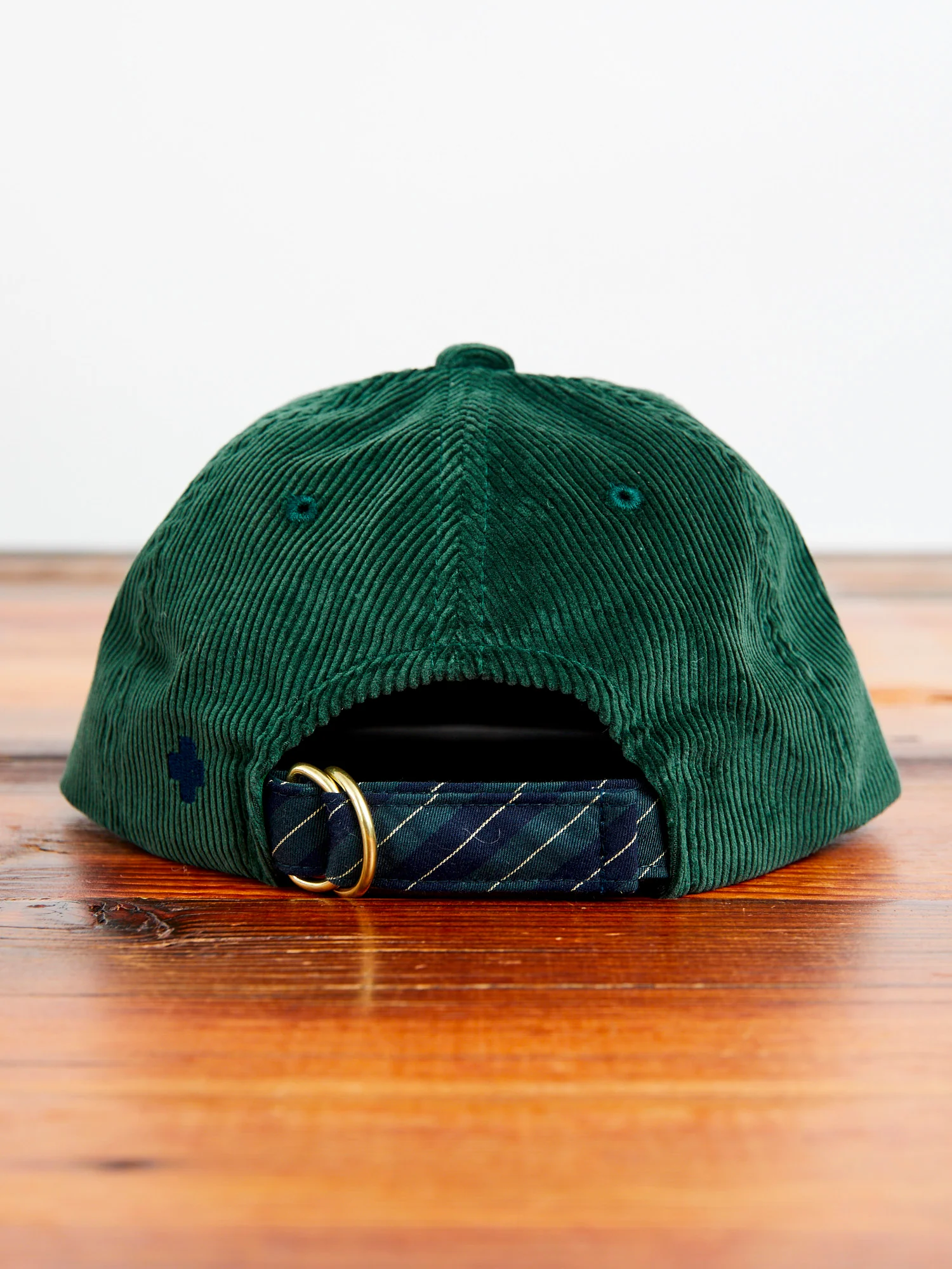6-Panel Corduroy Cap in Green - Image 3
