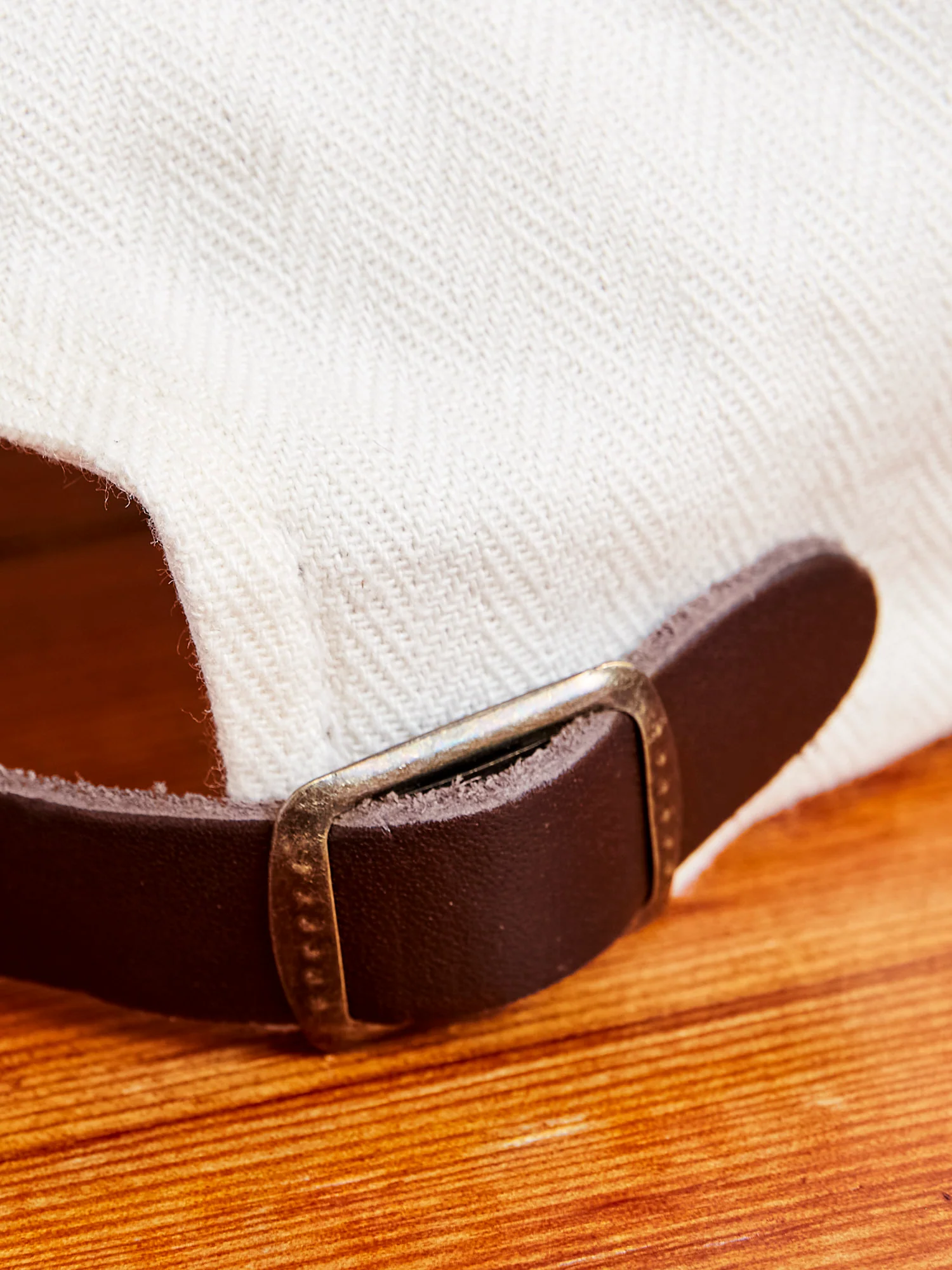 6-Panel HBT Cap in Ivory - Image 4
