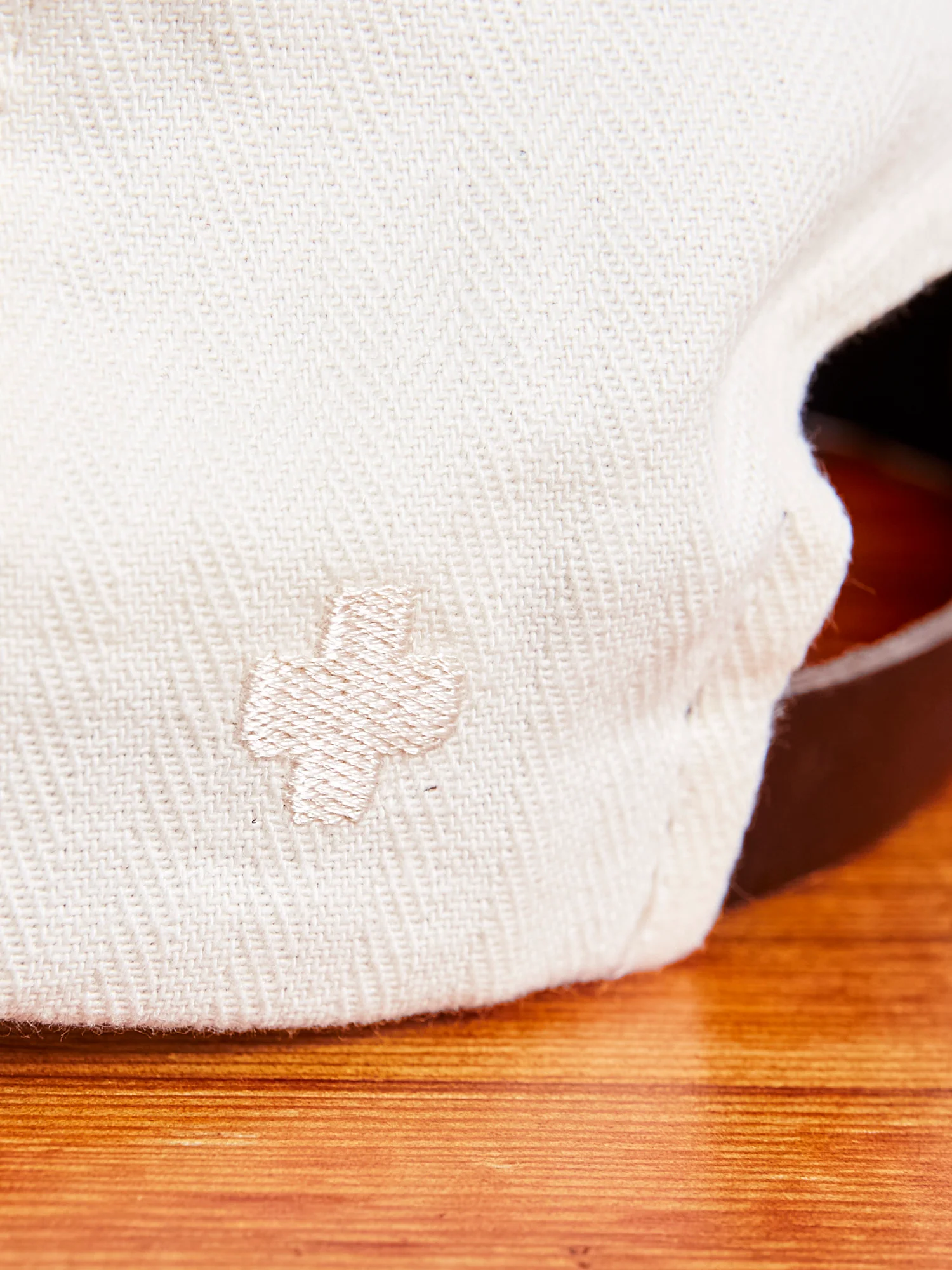 6-Panel HBT Cap in Ivory - Image 5