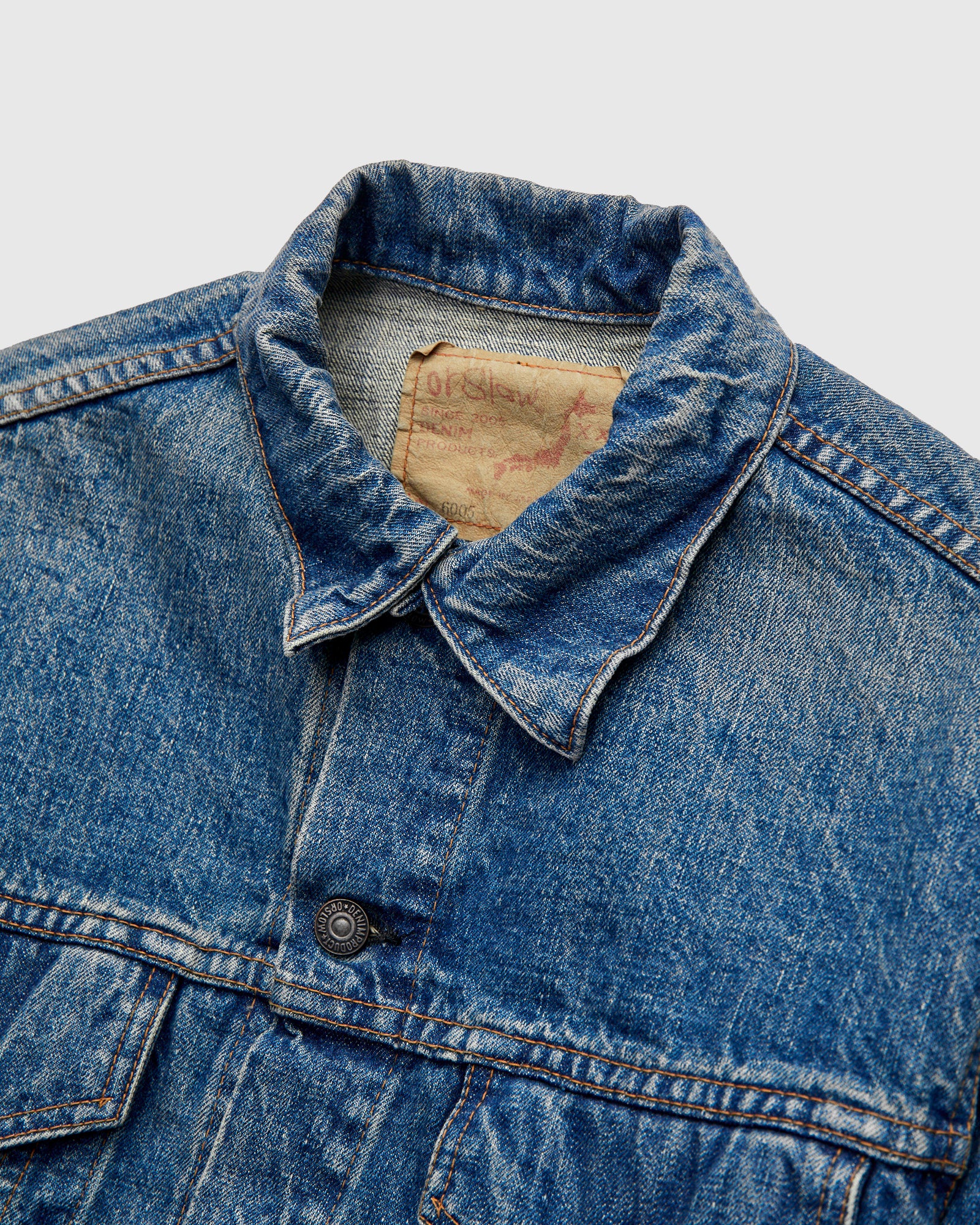60's Denim Jacket in Vintage Indigo - Image 4
