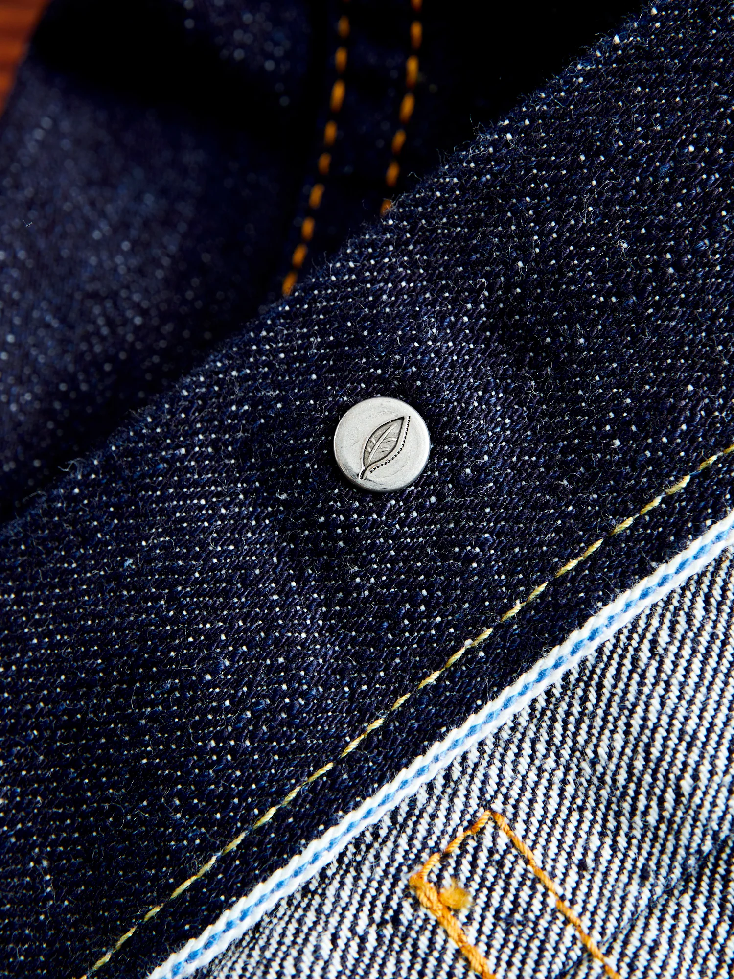 6113 14oz Type-2 Denim Jacket in Indigo - Image 6