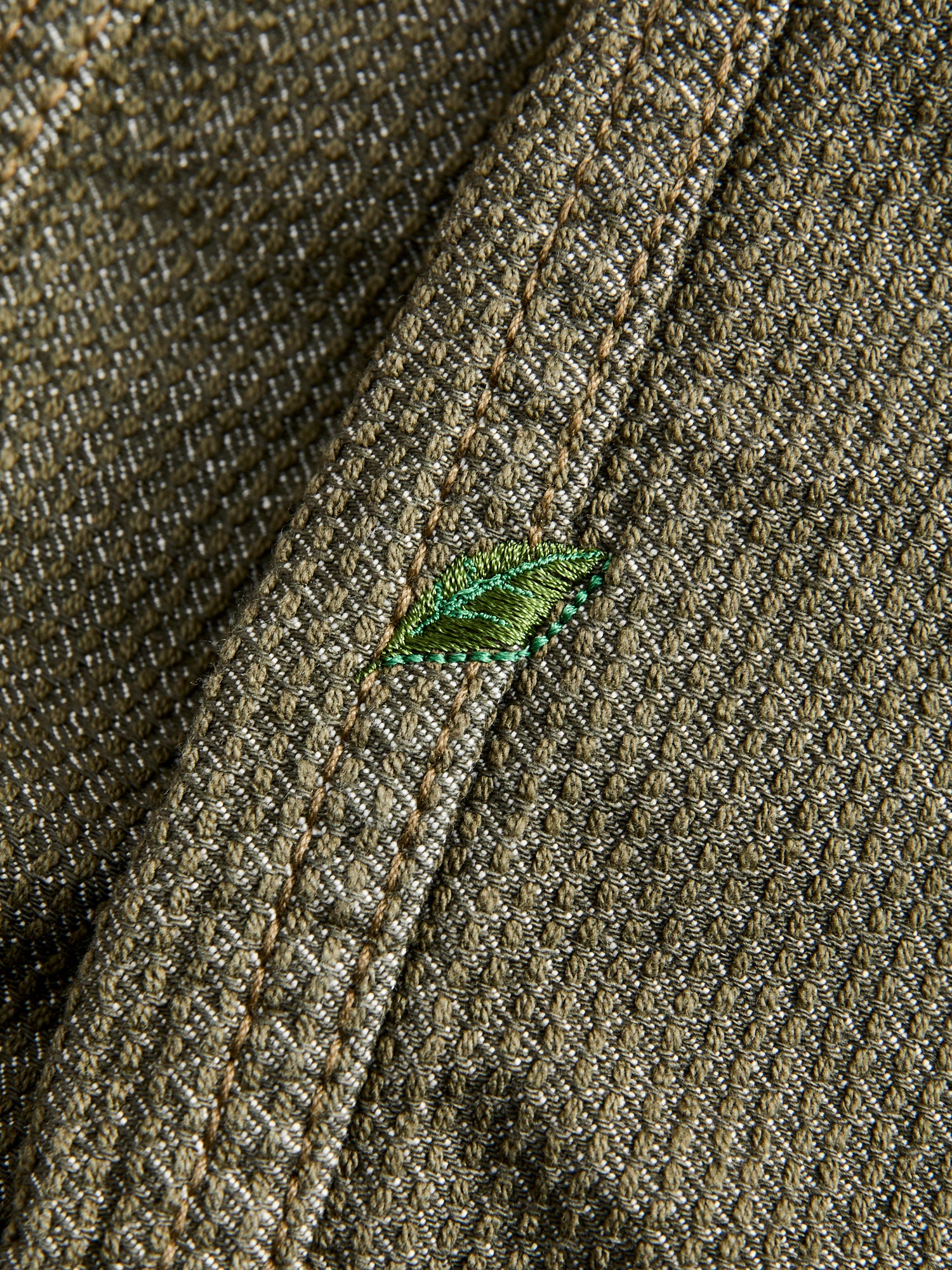 Sashiko Type-3 Jacket in Double Olive - Image 11