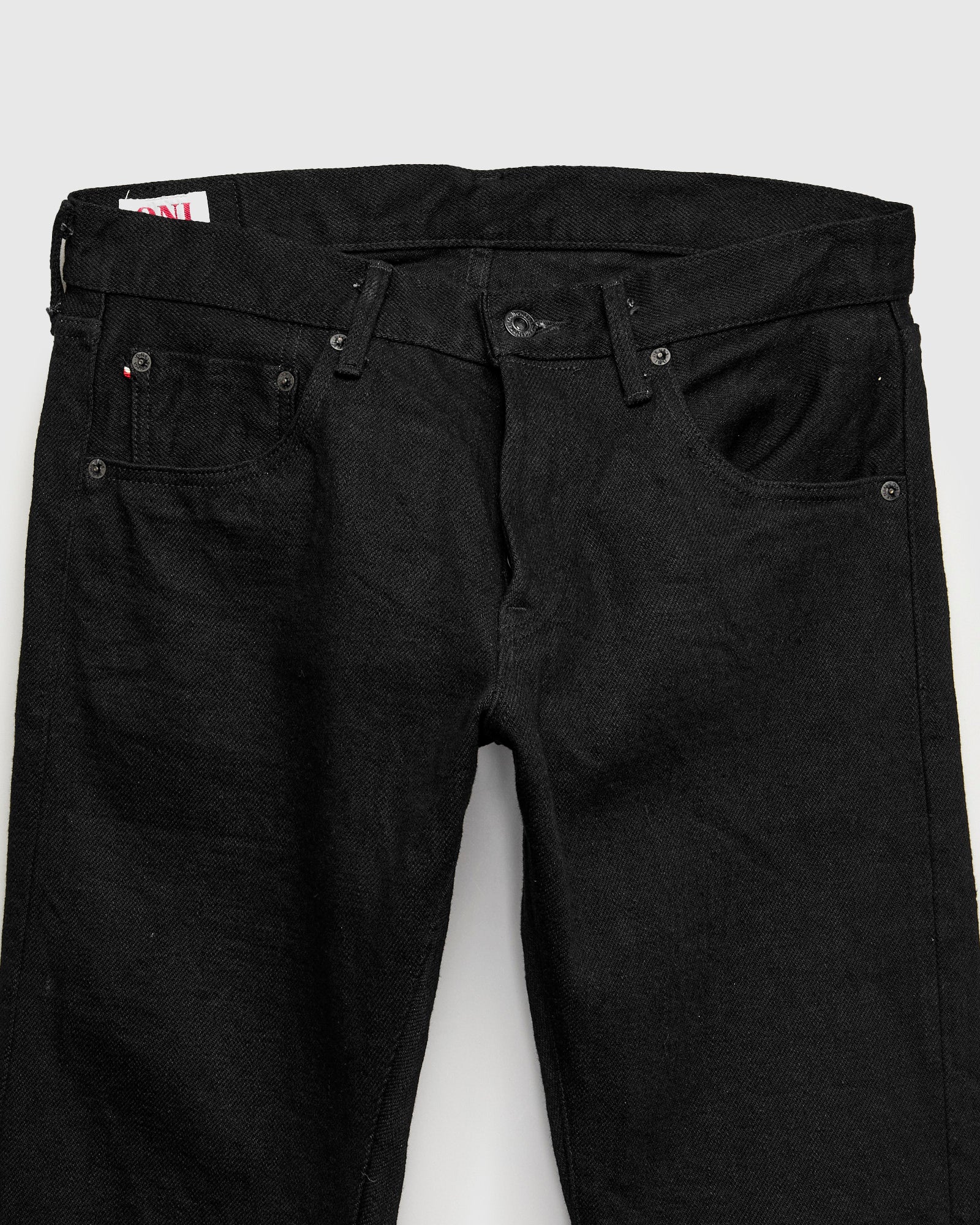 622ZR-BKBK "Secret Black" 20oz Selvedge Denim - Relaxed Tapered Fit - Image 6