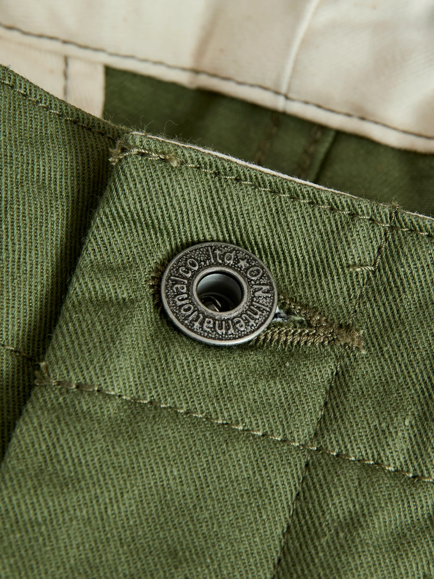9.5oz Selvedge Chino in Light Olive - Image 6