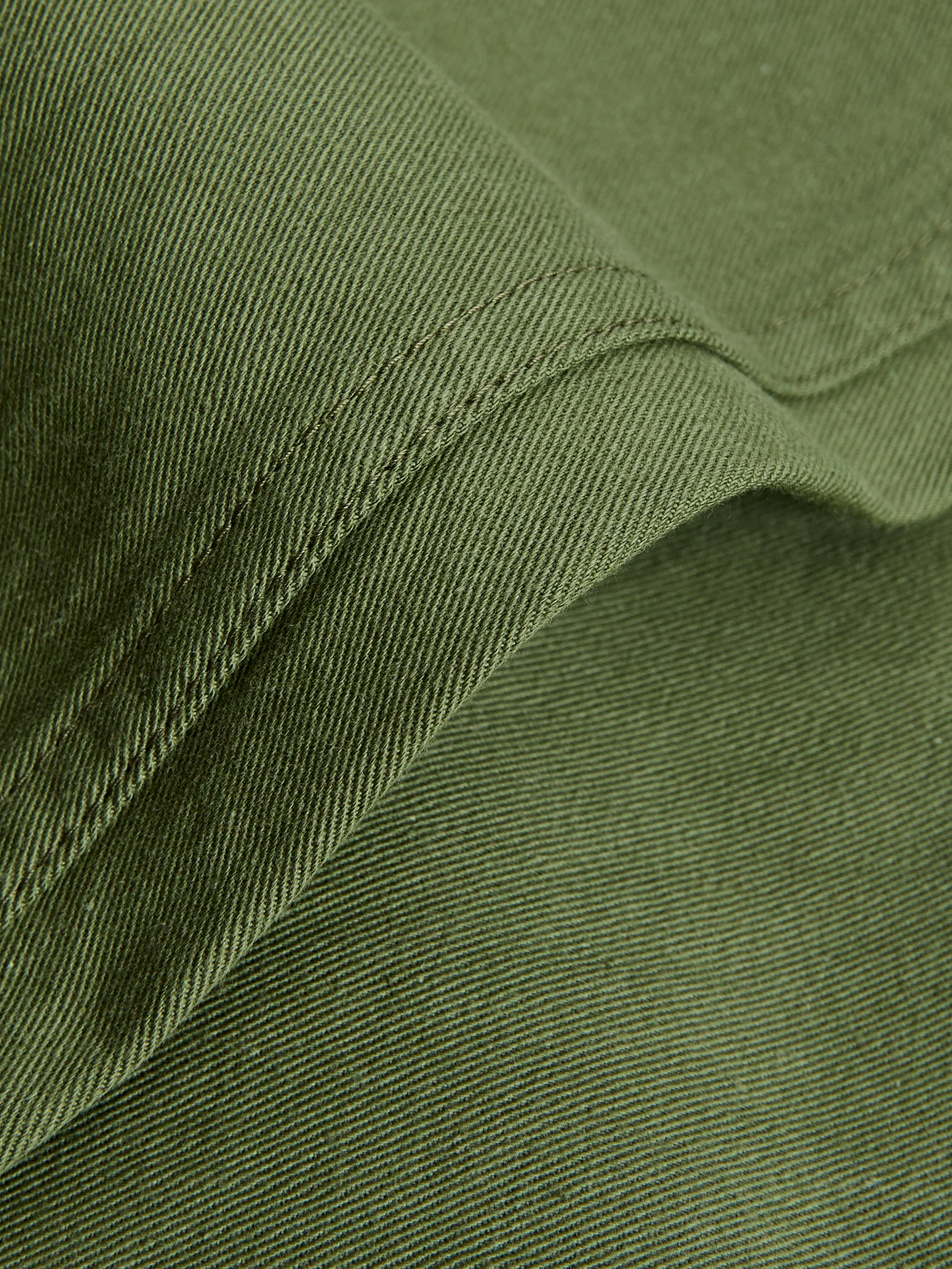 9.5oz Selvedge Chino in Light Olive - Image 9