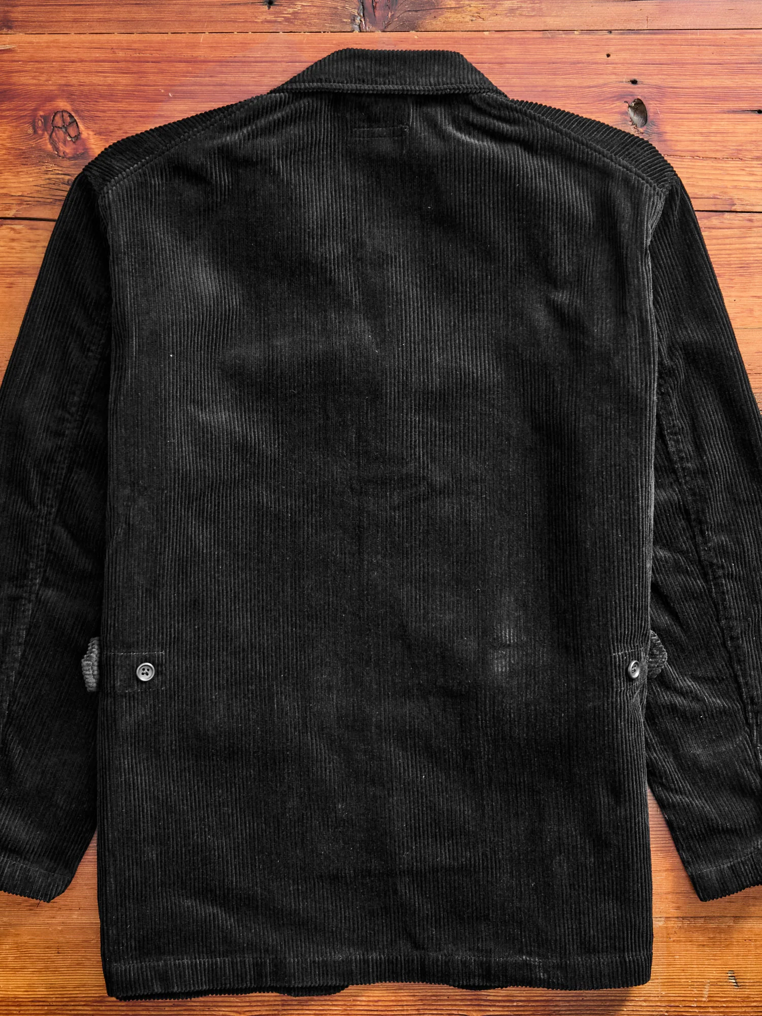 8W Corduroy Loiter Jacket in Black - Image 12
