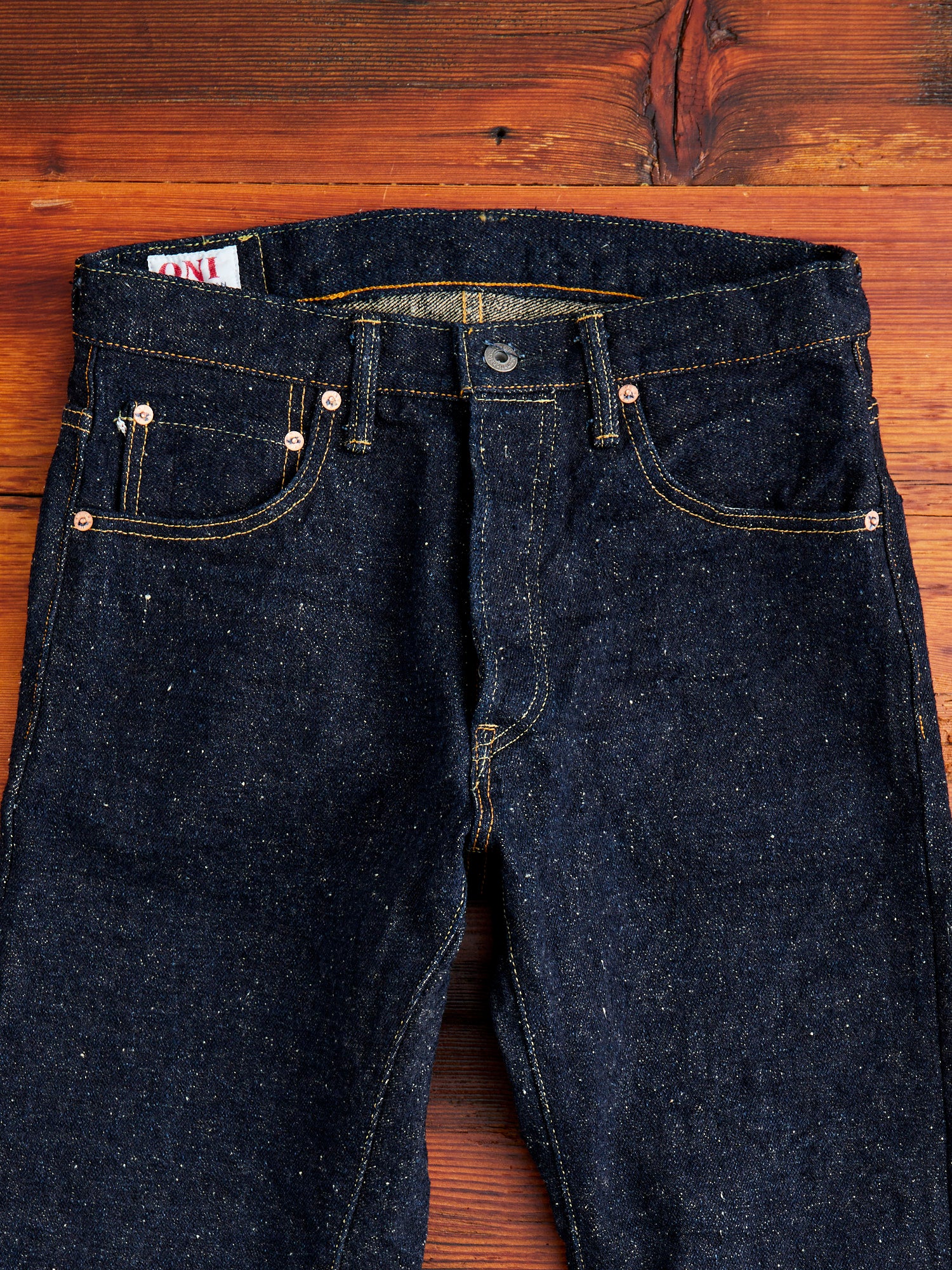 902 "Asphalt" 20oz Selvedge Denim - High Tapered Fit - Image 5