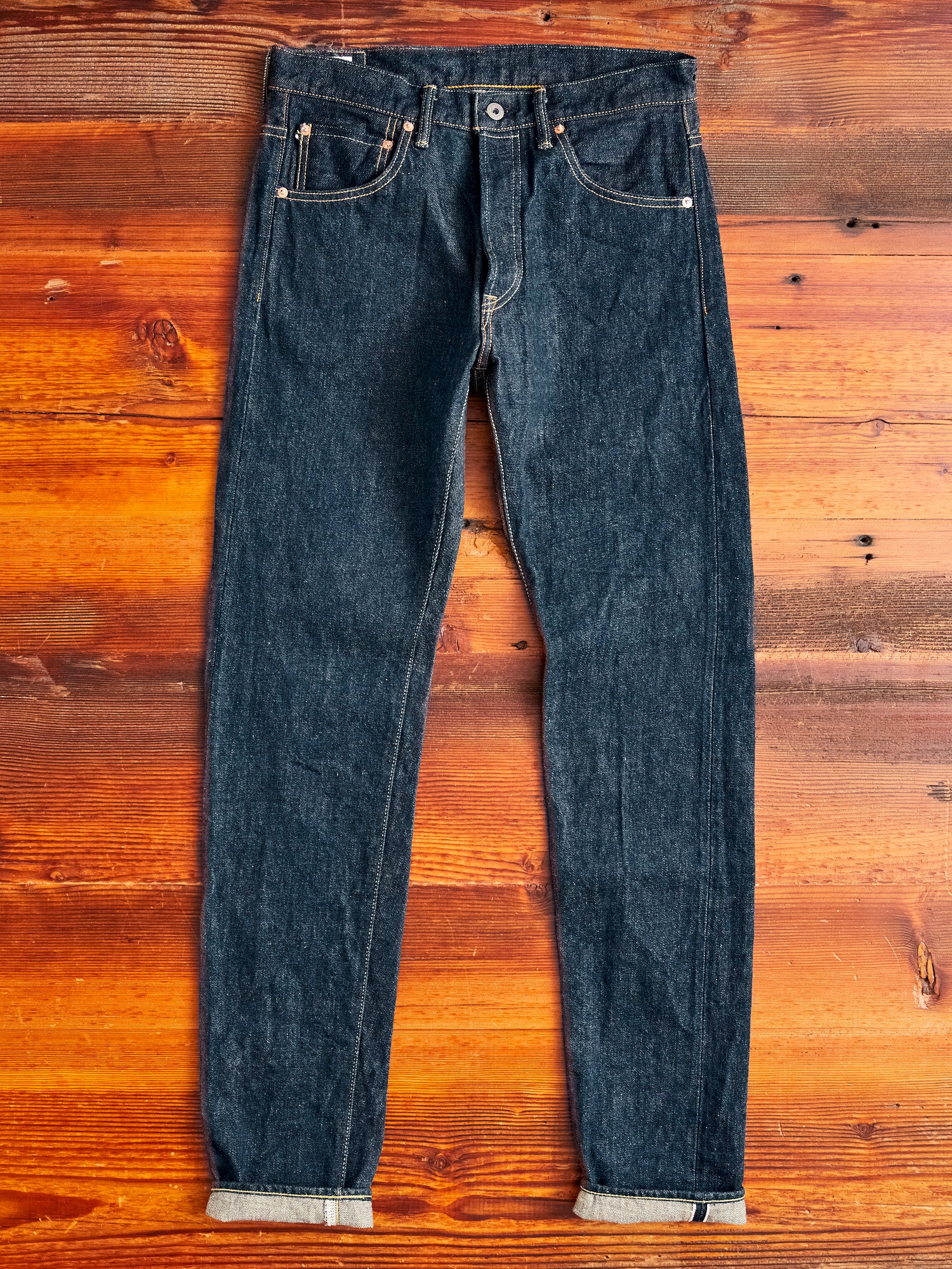 902 "Ishikawadai" 15oz Selvedge Denim - High Tapered Fit - Image 4