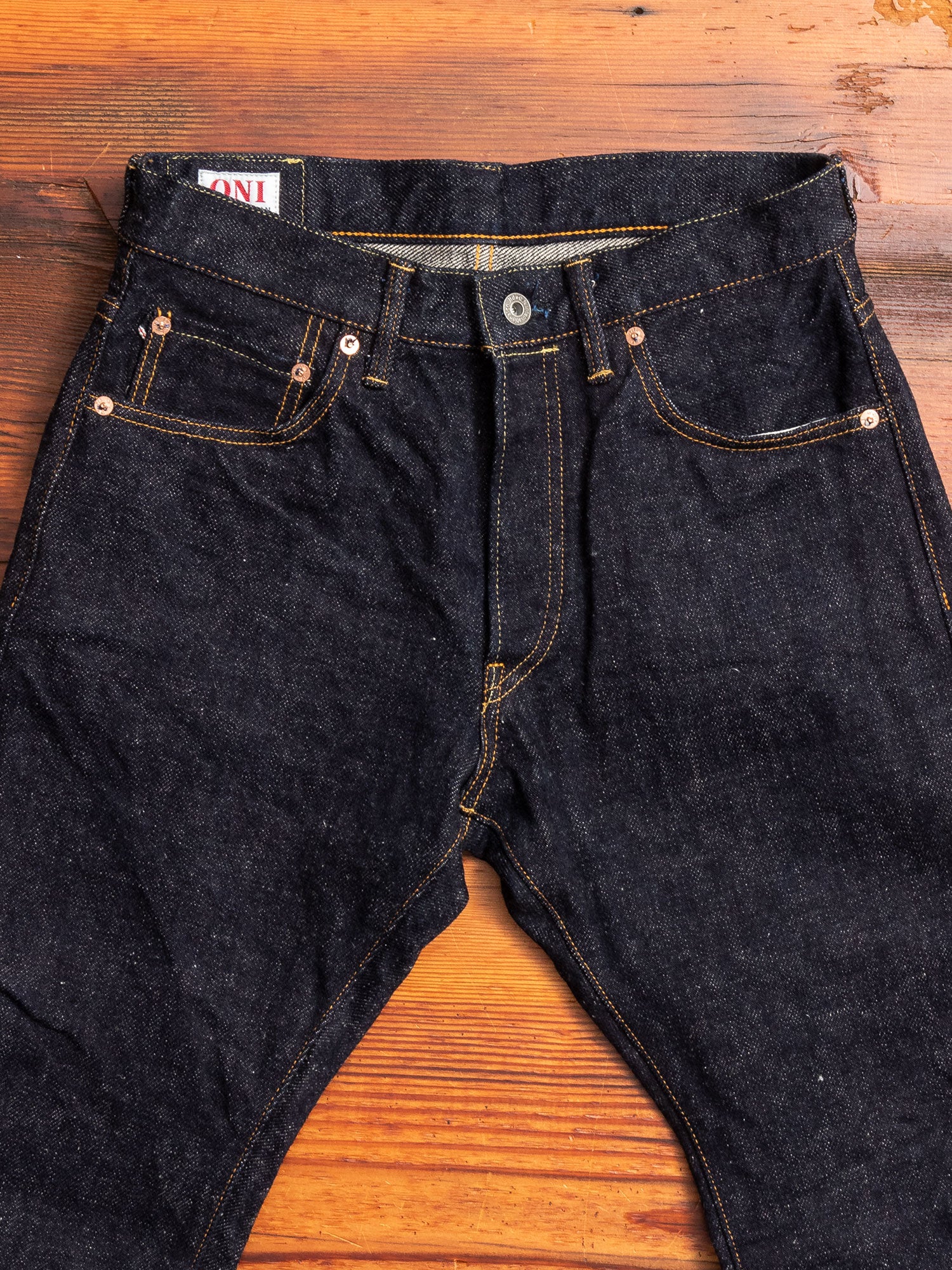 926DIZR "Dark Indigo Secret Denim" 20oz Selvedge Denim - High Tapered Fit - Image 4