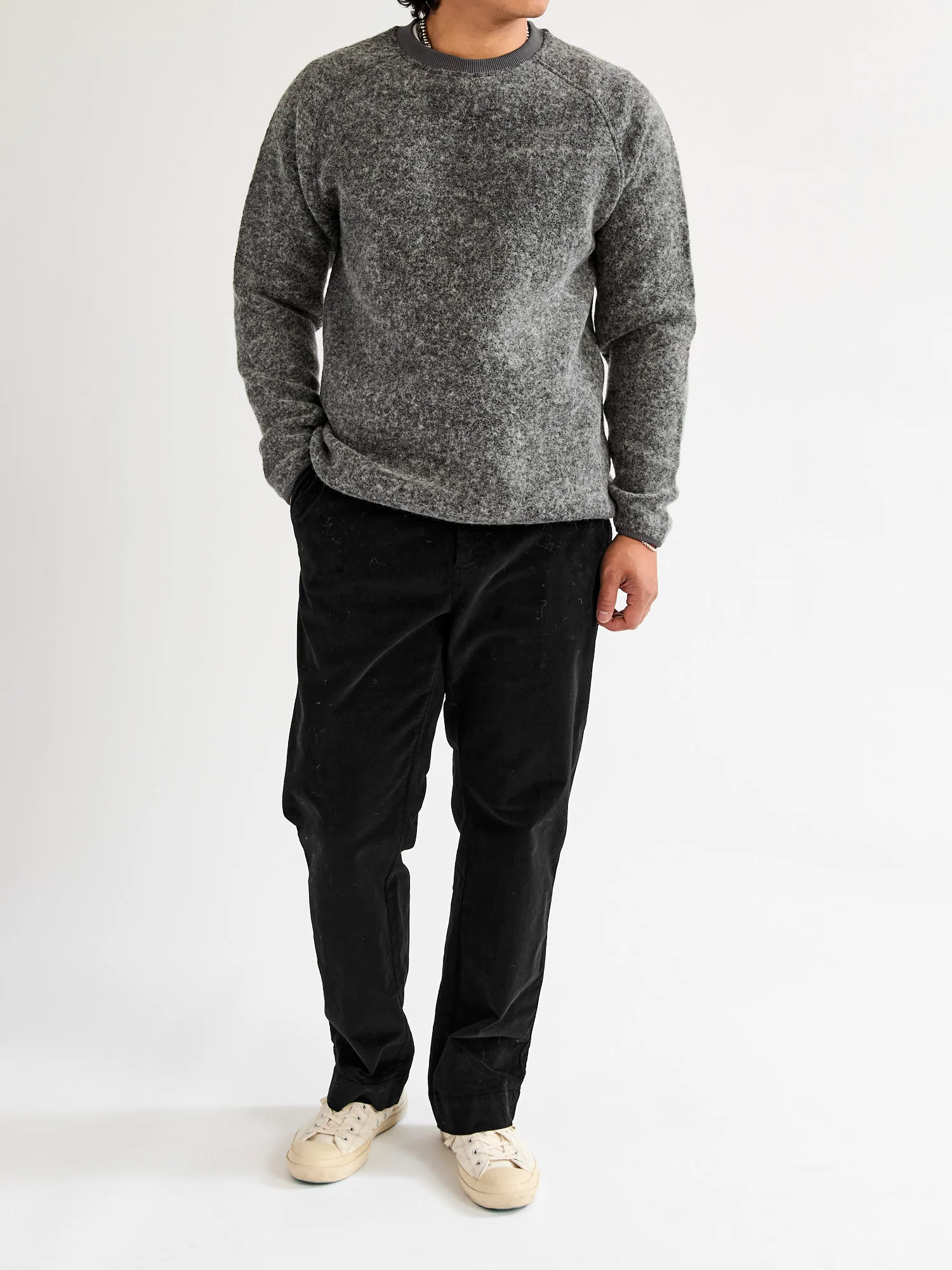 Aberlour Moleskin Pants in Ink Black - Image 13