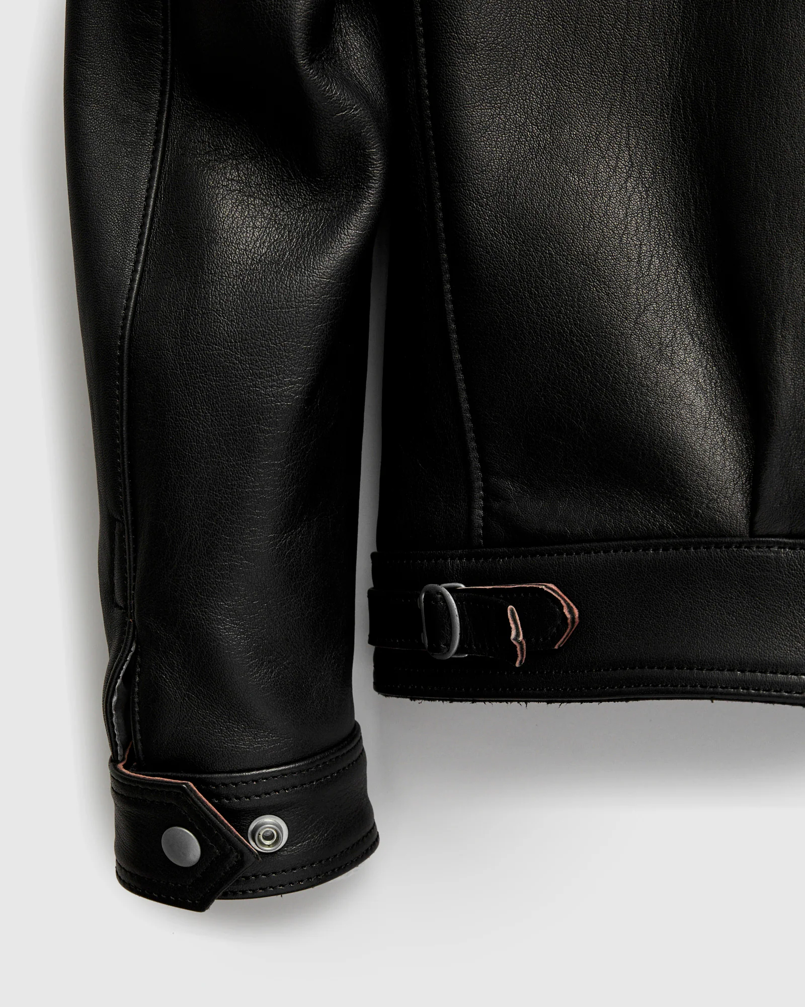 AD-00 Sheepskin Husky Jacket in Black Teacore - Image 8