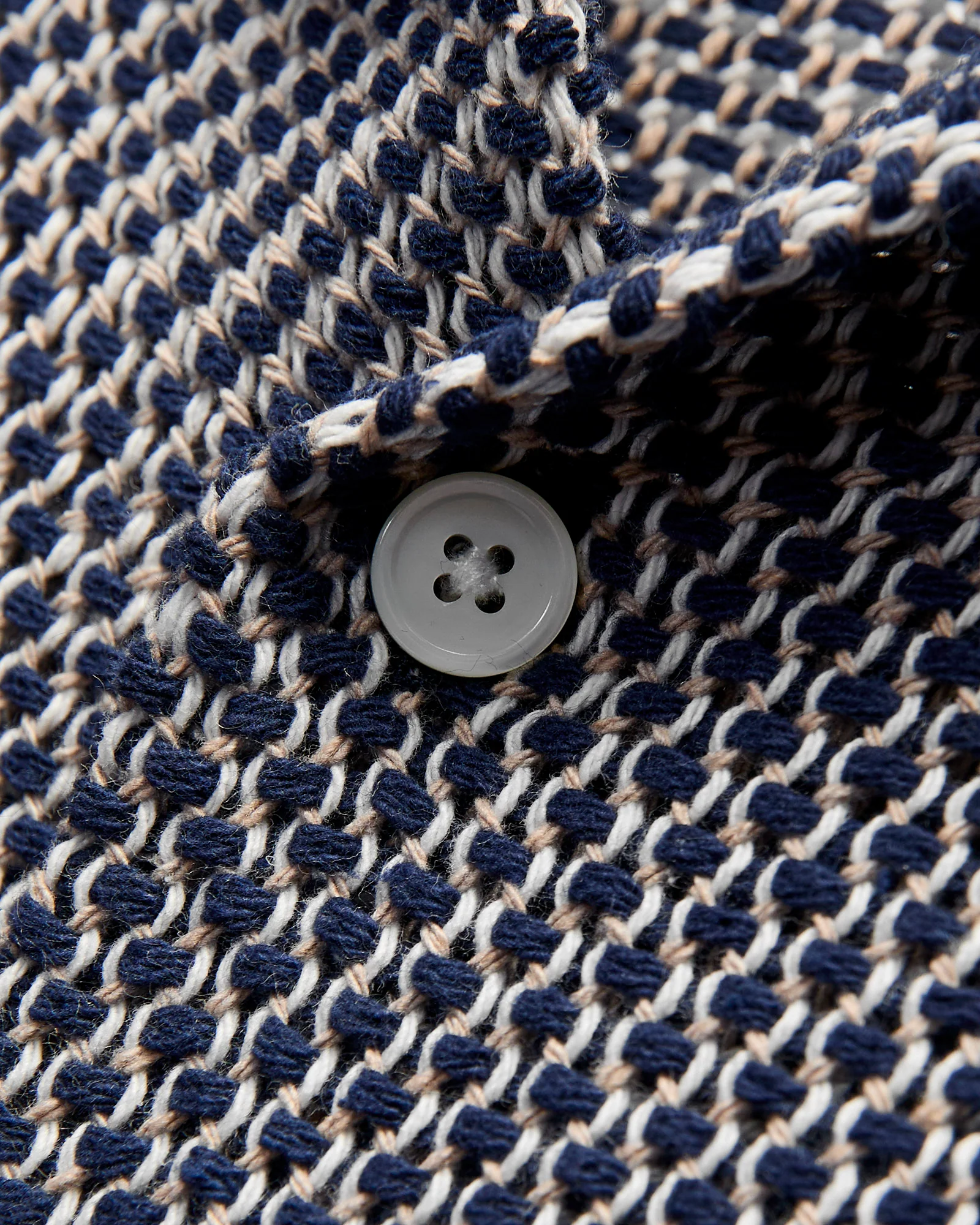Agora Knit Shirt in Navy - Image 6
