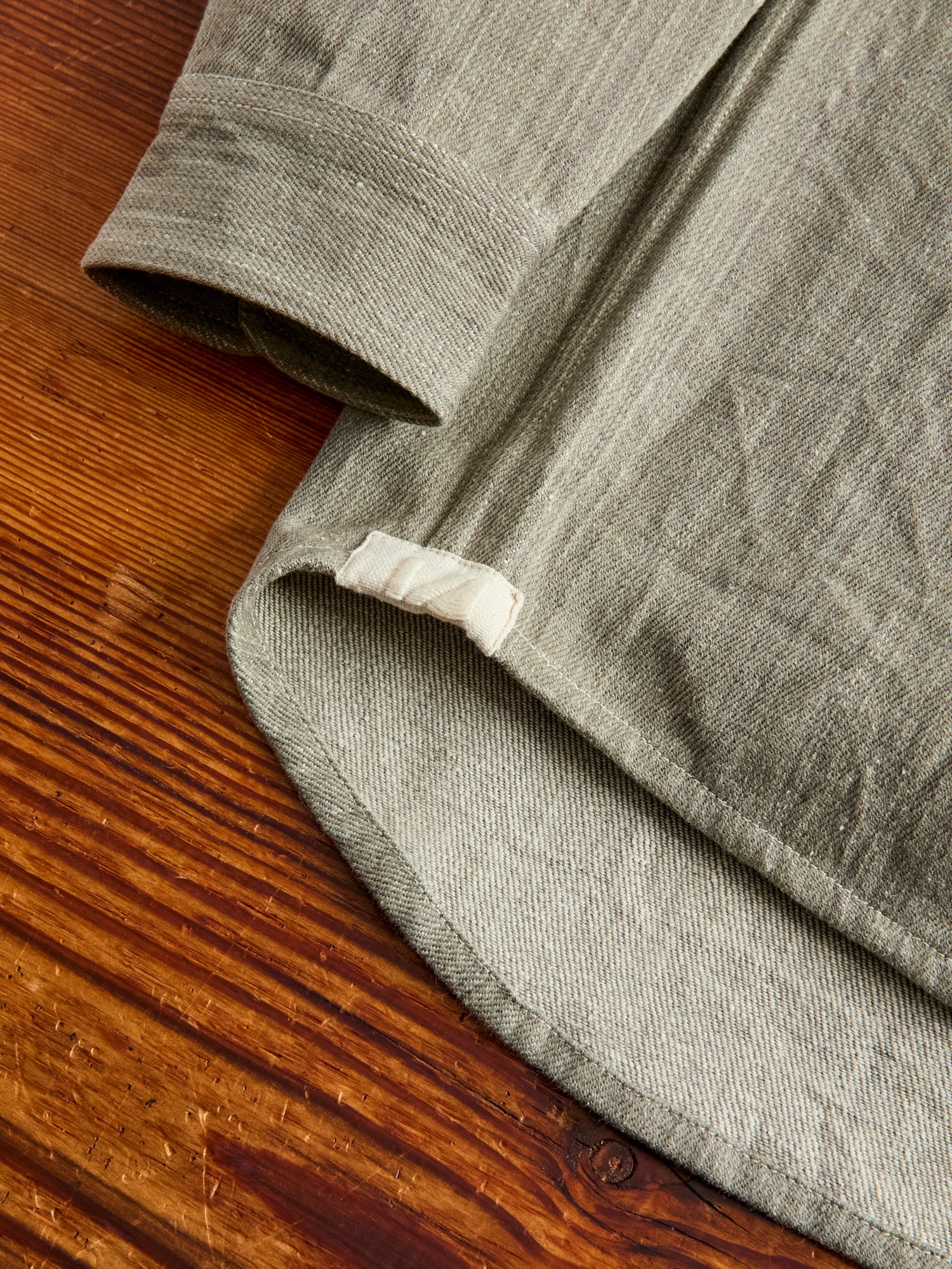 Ames Workshirt in Iron Grey Denim - Image 6