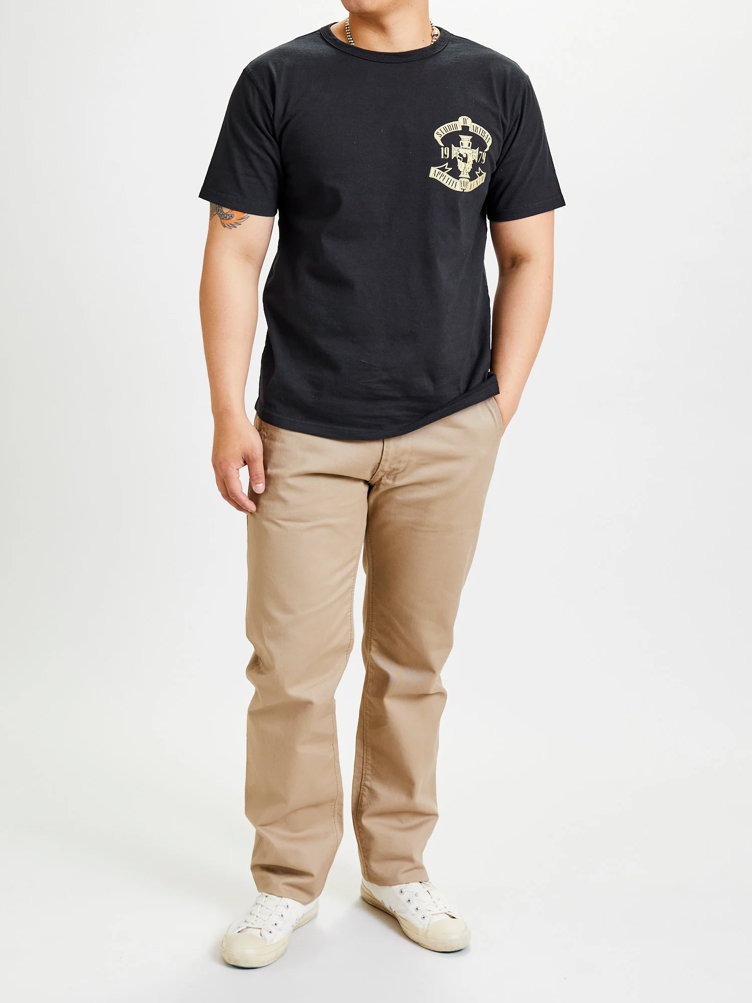 "Appetite for Denim" T-Shirt in Black - Image 10