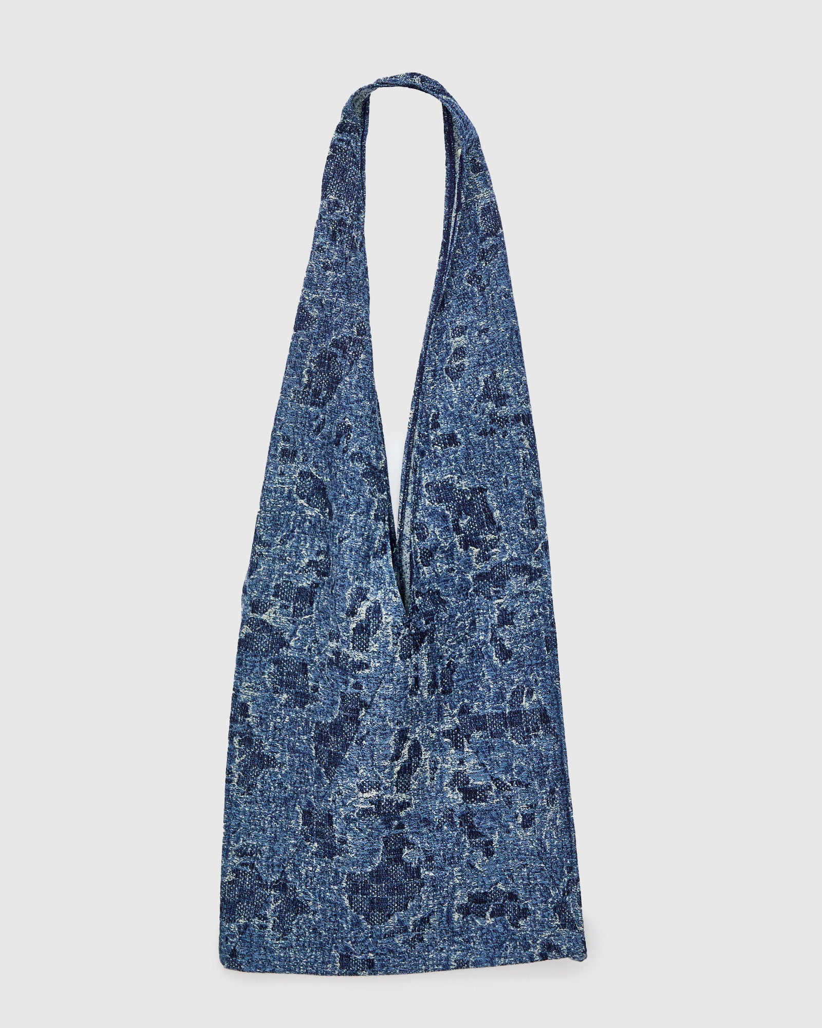 Patchwork Azuma Bag Large in Indigo Rinse - Image 2