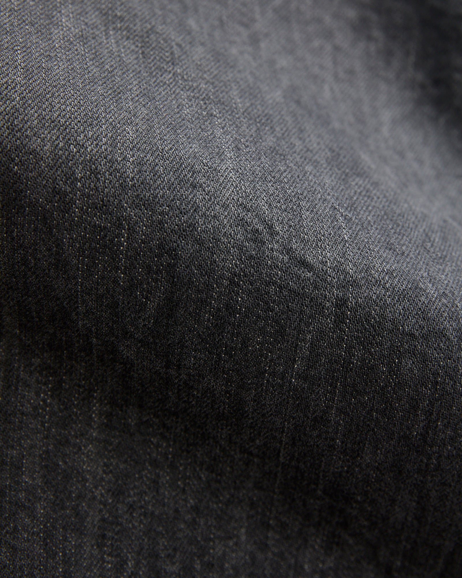 Baggy 5 Pocket Selvedge Denim Pants in Medium Grey - Image 8