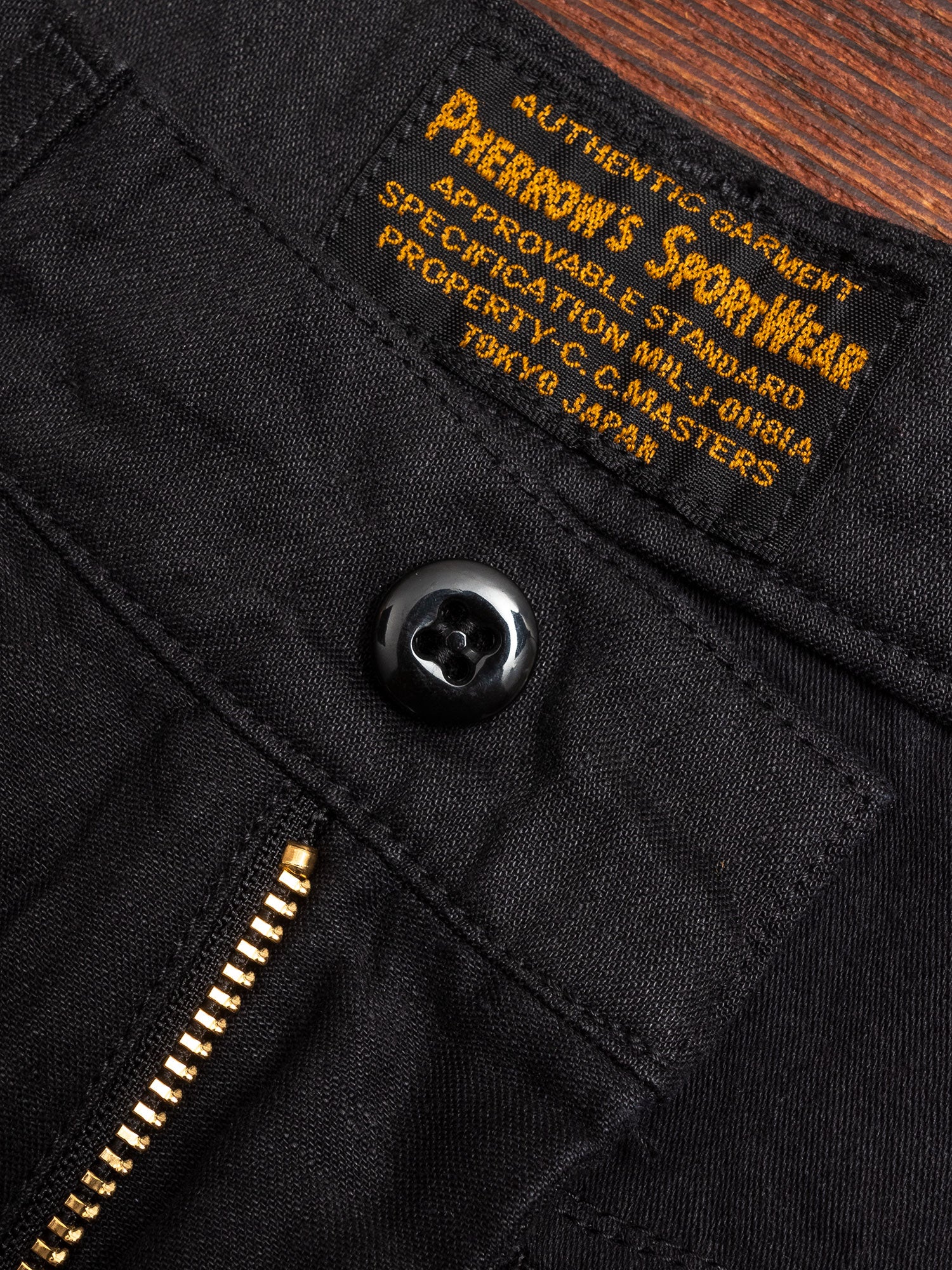 Baker Utility Military Pants in Black - Image 5