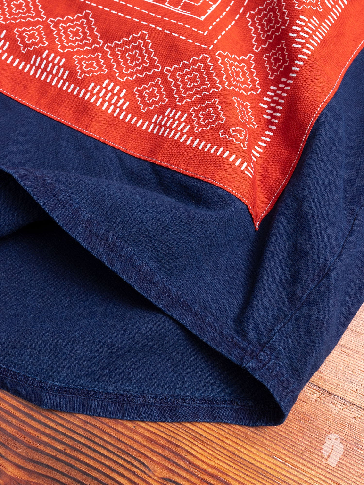 Bandana T-Shirt in Indigo - Image 5