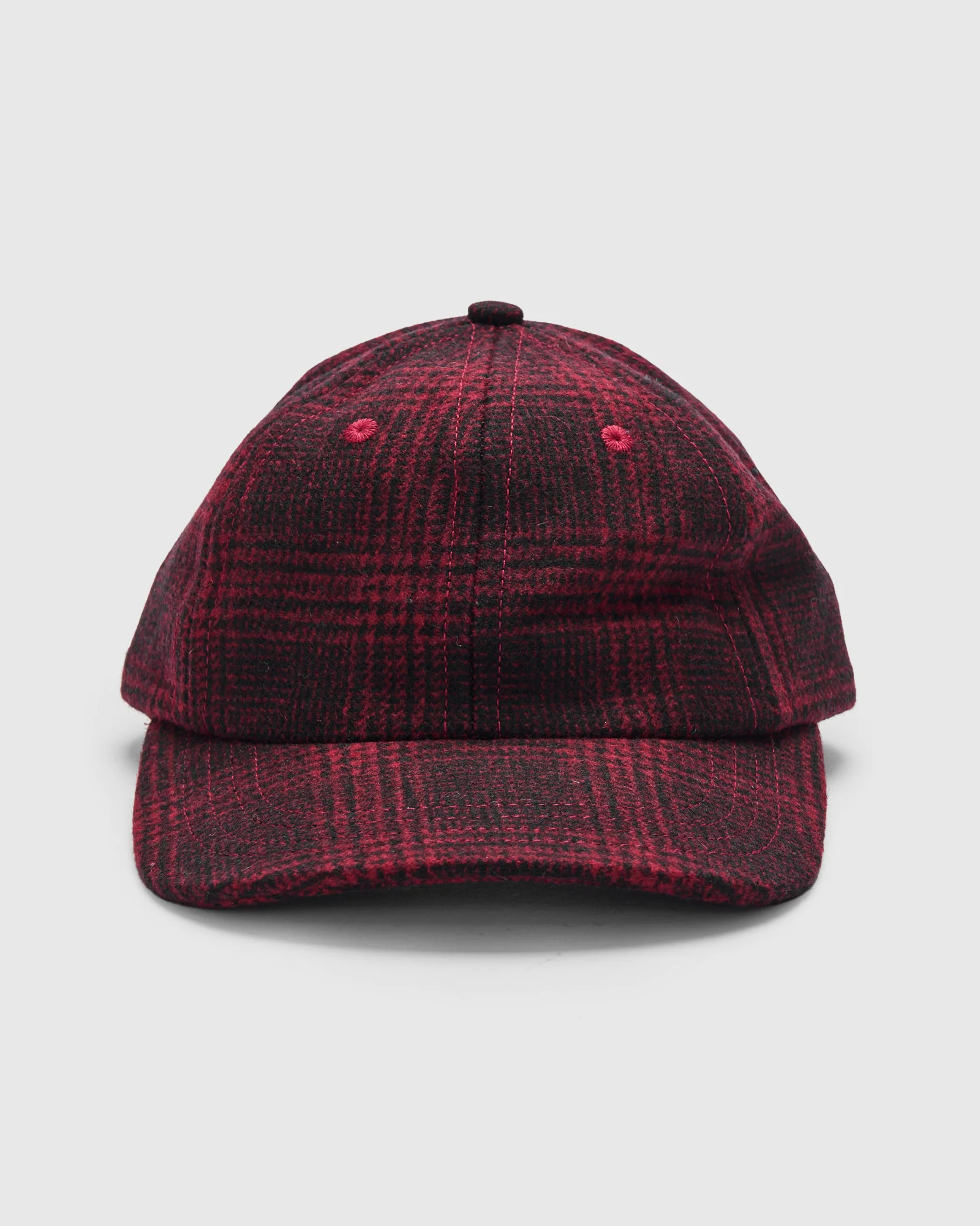 Baseball Hat in Canyon Plaid Wool - Image 3