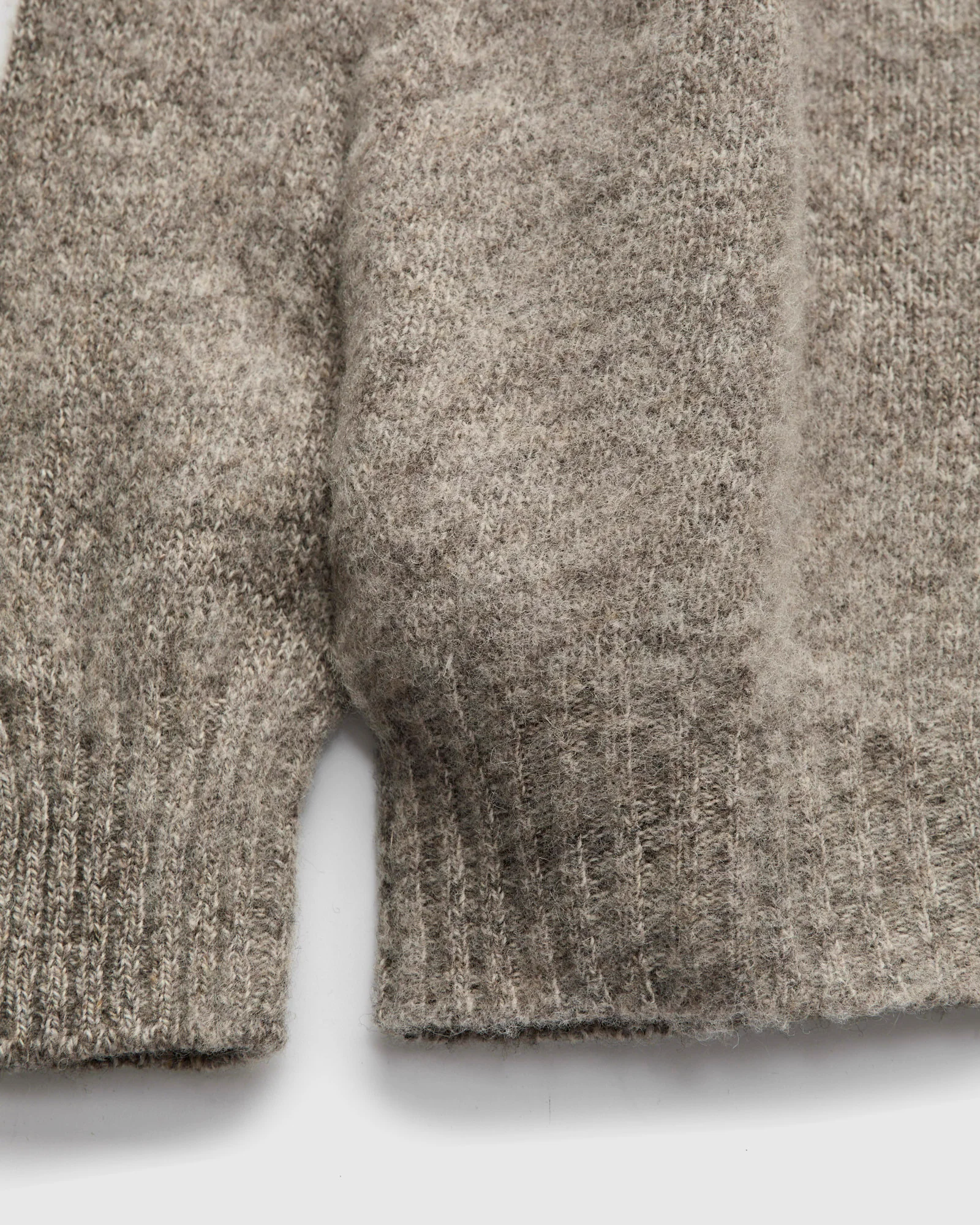 "Birth of the Cool" Wool Sweater in Mixed Shrooms - Image 6