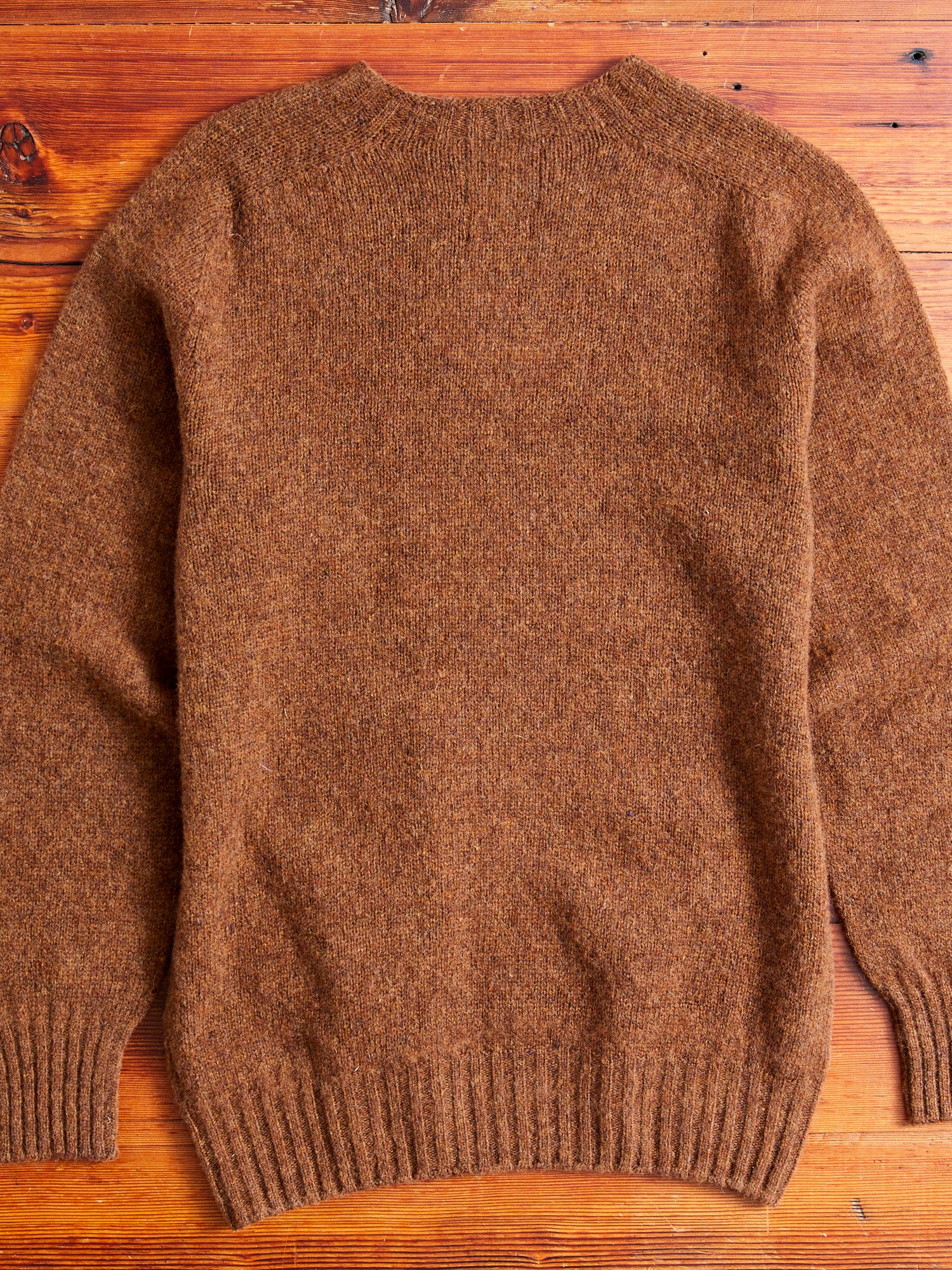 "Birth of the Cool" Wool Sweater in Nuts - Image 6