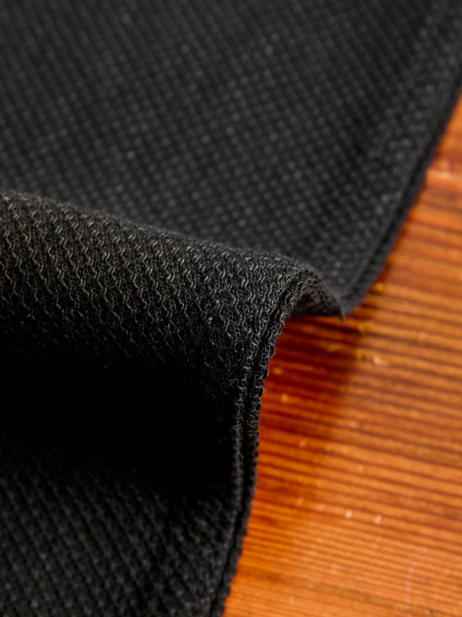 "Black Kikko" 12.5oz Jacquard Denim - Easy Guy Fit - Image 7