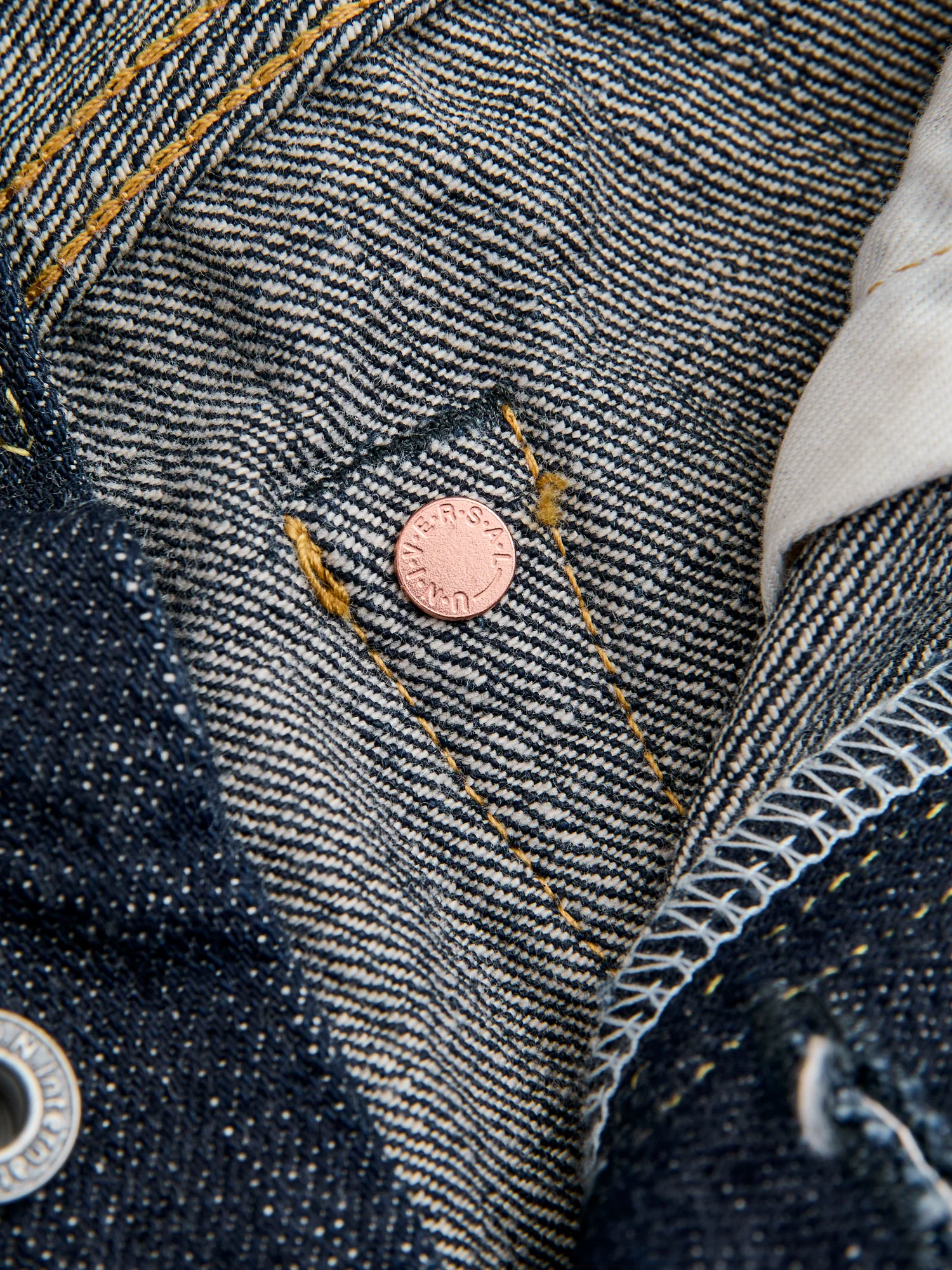 622 "Sleeping Demon" Natural Indigo 15.5oz Selvedge Denim - Relaxed Tapered Fit - Image 11