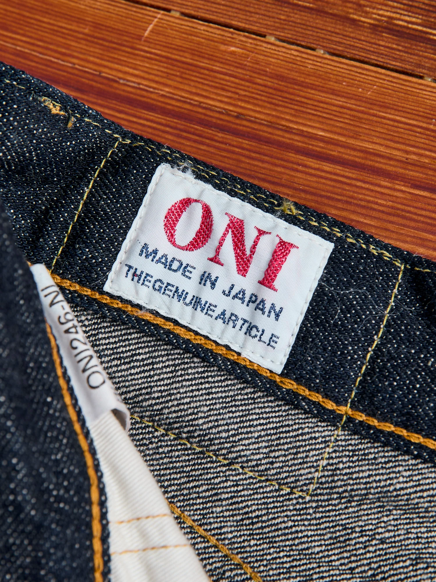 622 "Sleeping Demon" Natural Indigo 15.5oz Selvedge Denim - Relaxed Tapered Fit - Image 12