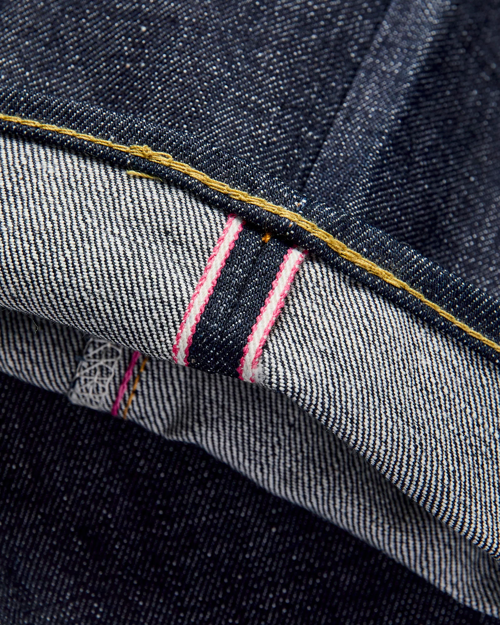 BOM017-N "Grand Indigo" 14oz Selvedge Denim - Natural Tapered Fit - Image 11
