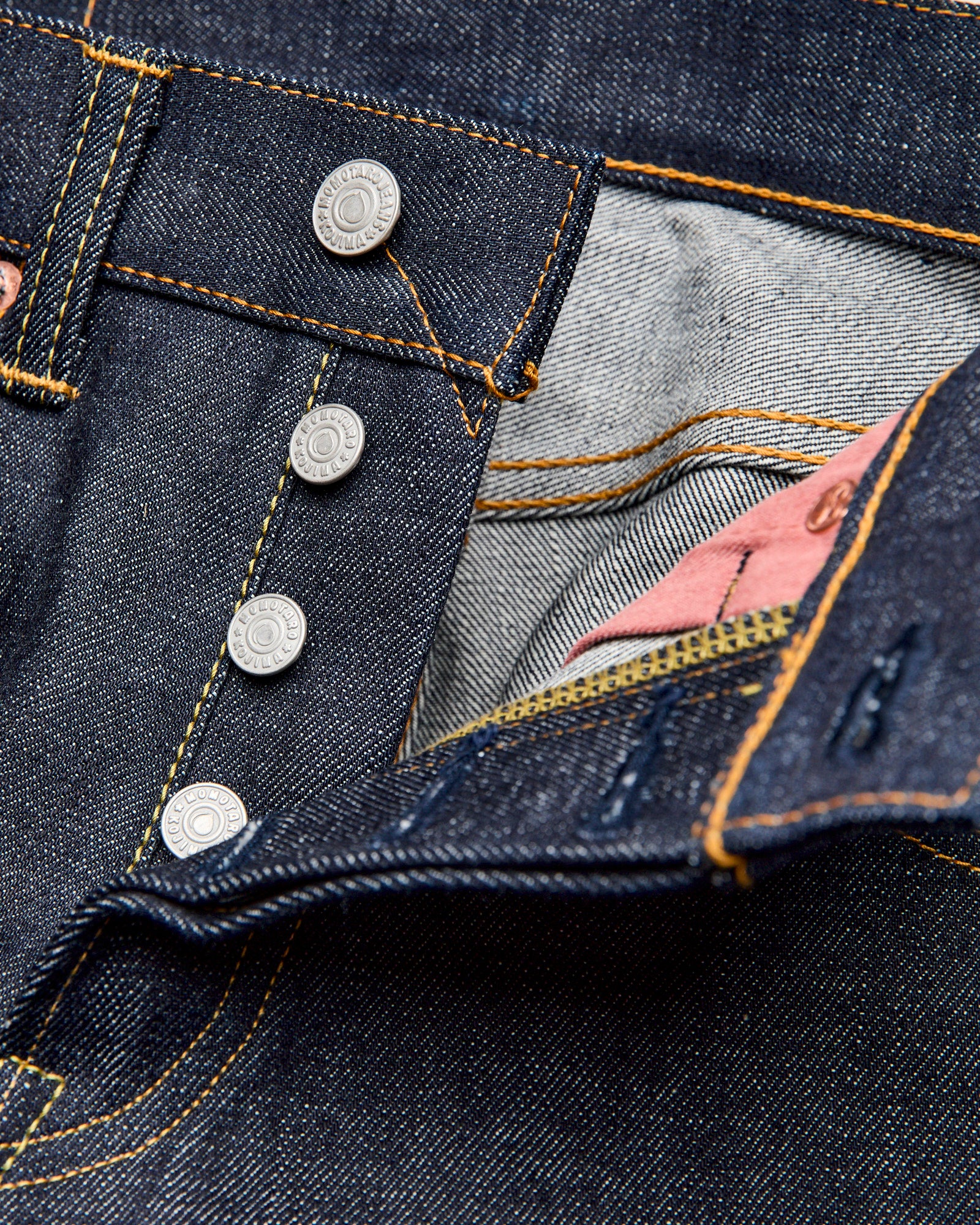 BOM017-T "Grand Indigo" 14oz Selvedge Denim - Tight Tapered Fit - Image 7