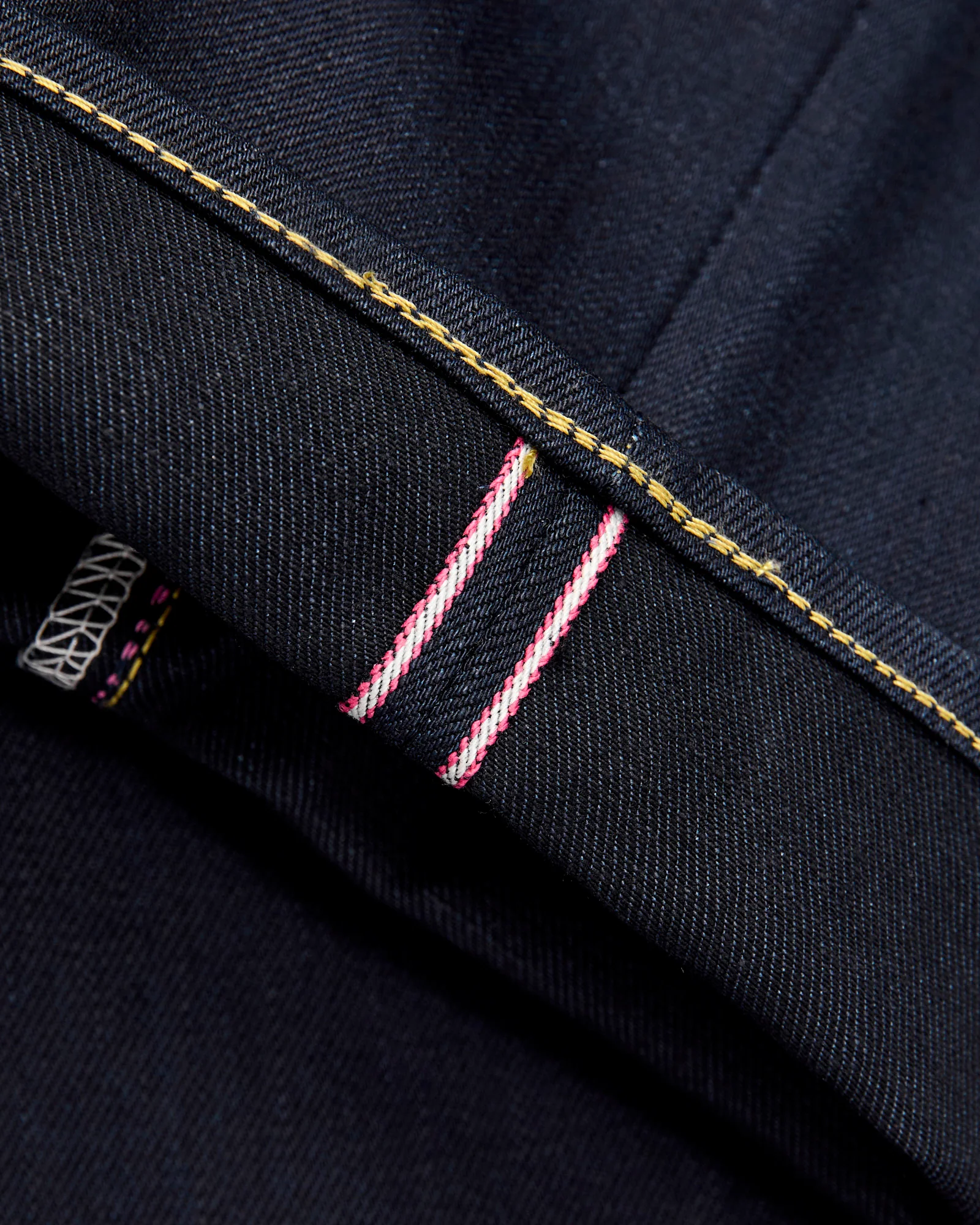 BOM018-H "Grand Indigo – Midnight Edition" 14oz Selvedge Denim - High Tapered Fit - Image 11