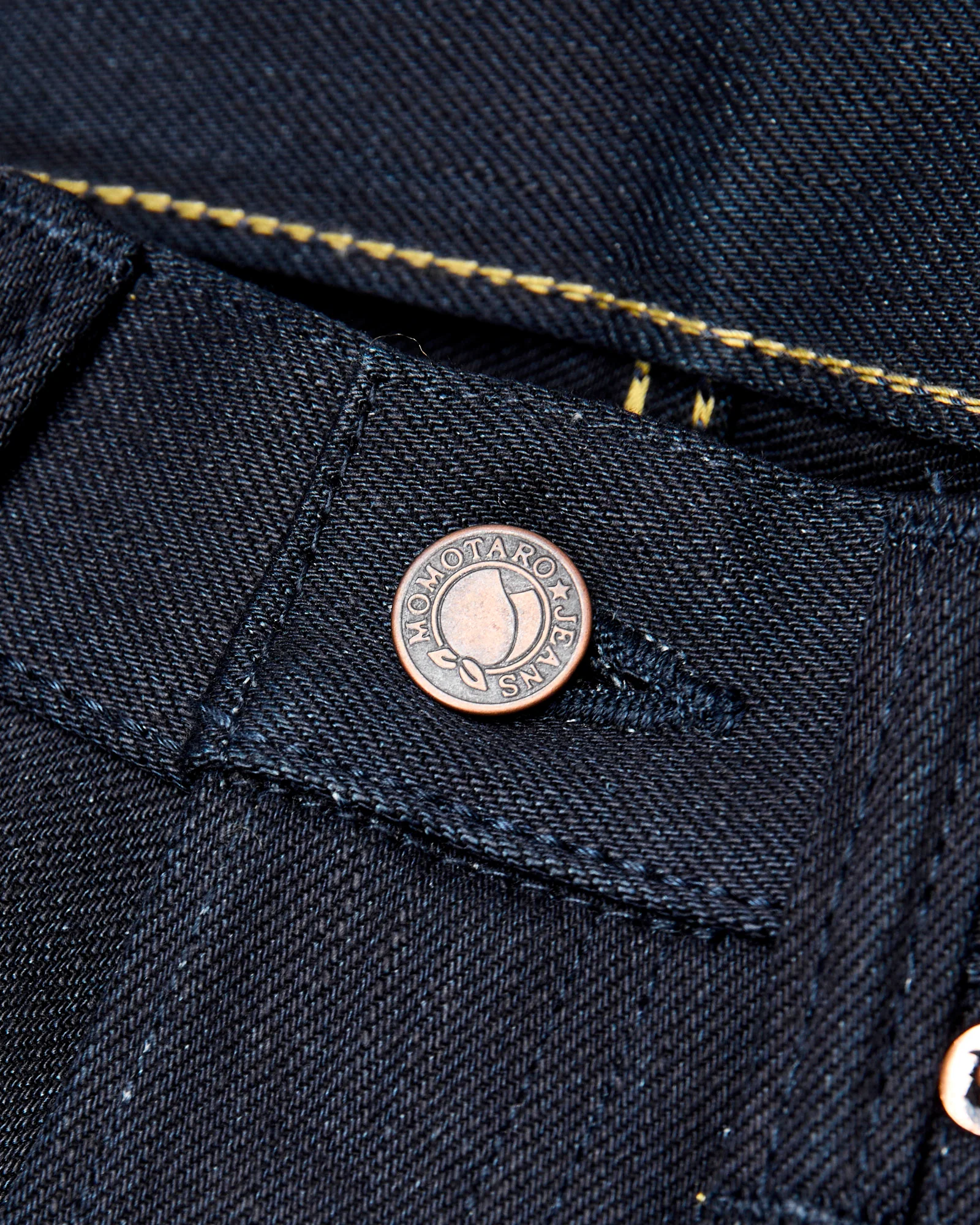 BOM018-T "Grand Indigo – Midnight Edition" 14oz Selvedge Denim - Tight Tapered Fit - Image 8