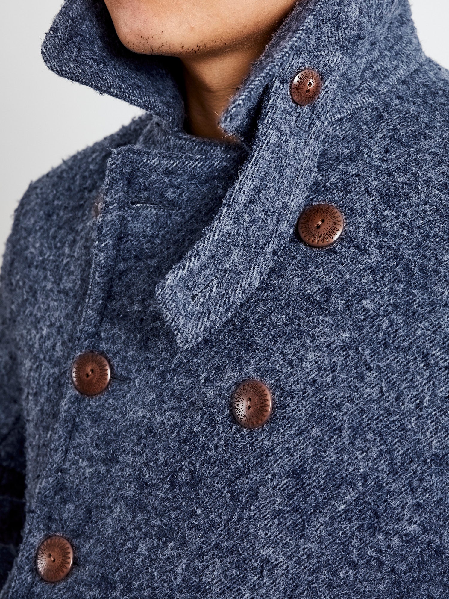Boom Cat Peacoat in Faded Navy - Image 3