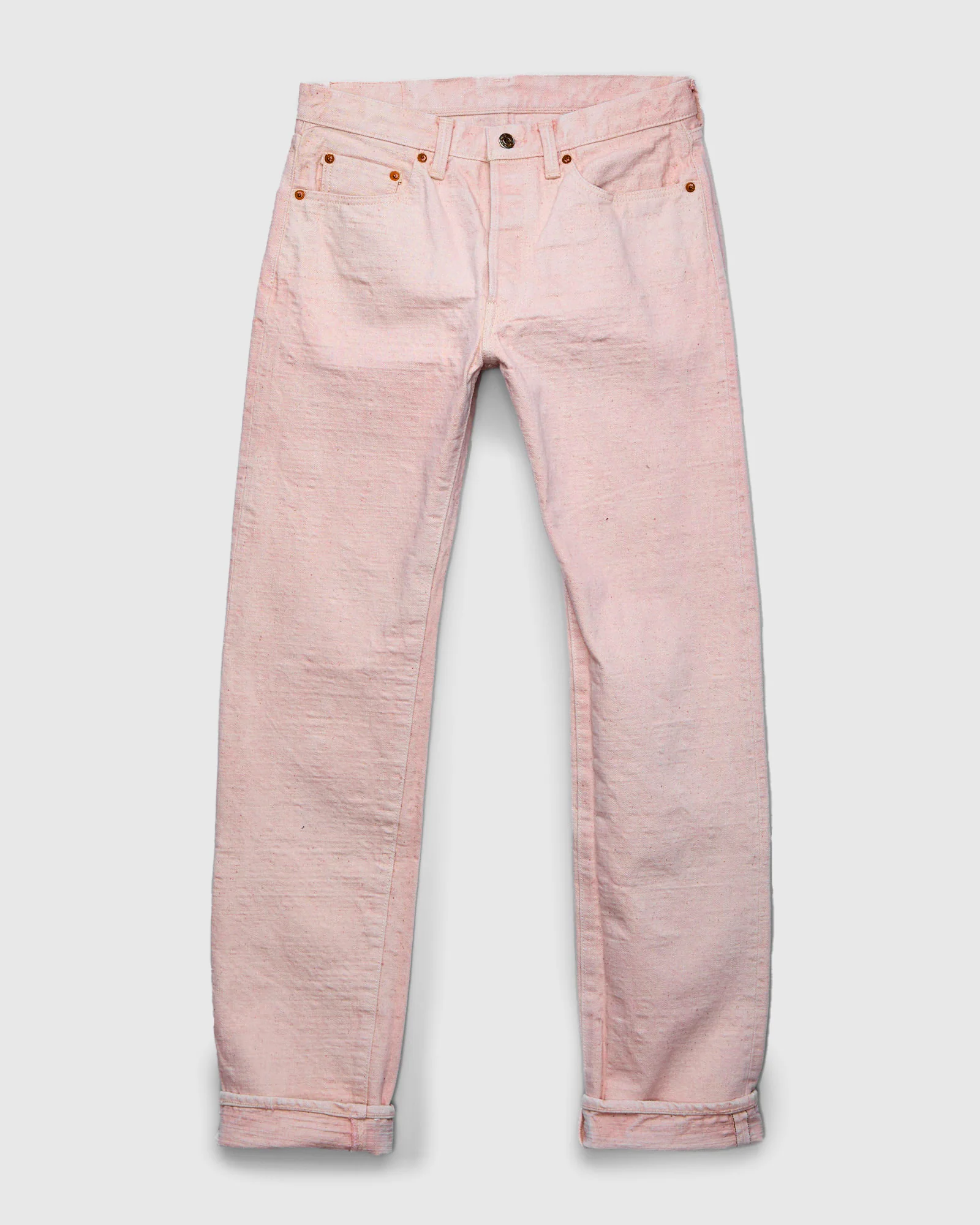 BOS710XX-AK "Shizen" 18oz Akane Selvedge Denim - Slim Straight Fit - Image 2