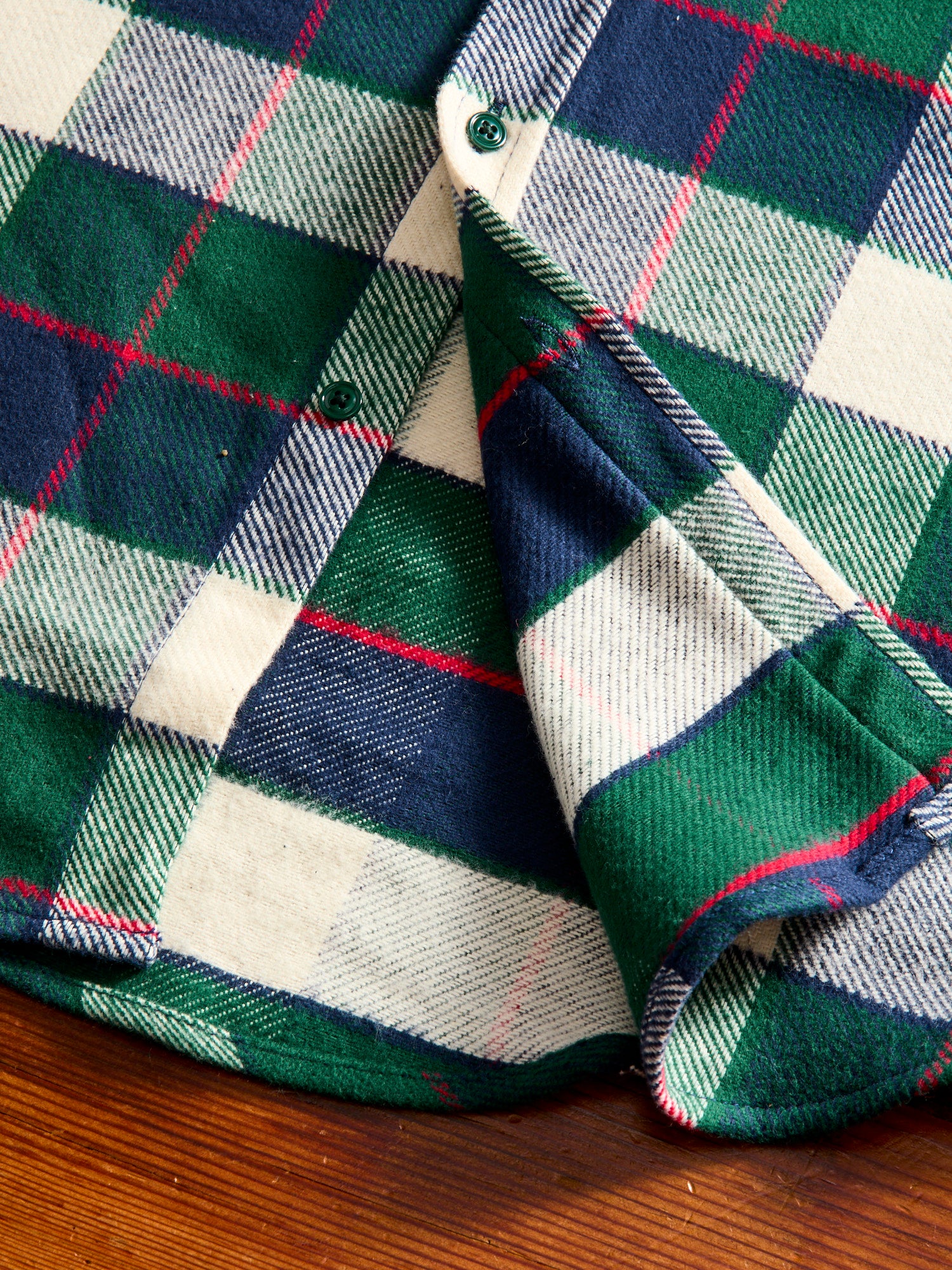 Bottle Button-Up Shirt in Blue Green - Image 7