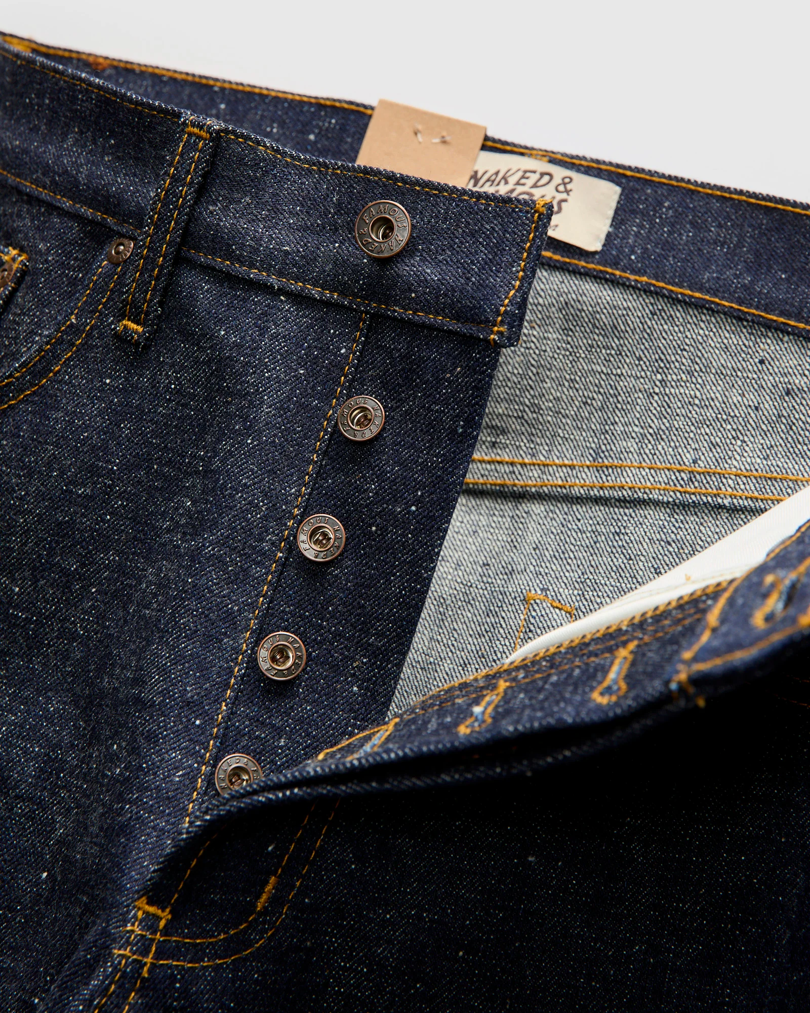 "Brawler" 17oz Selvedge Denim - Weird Guy Fit - Image 7