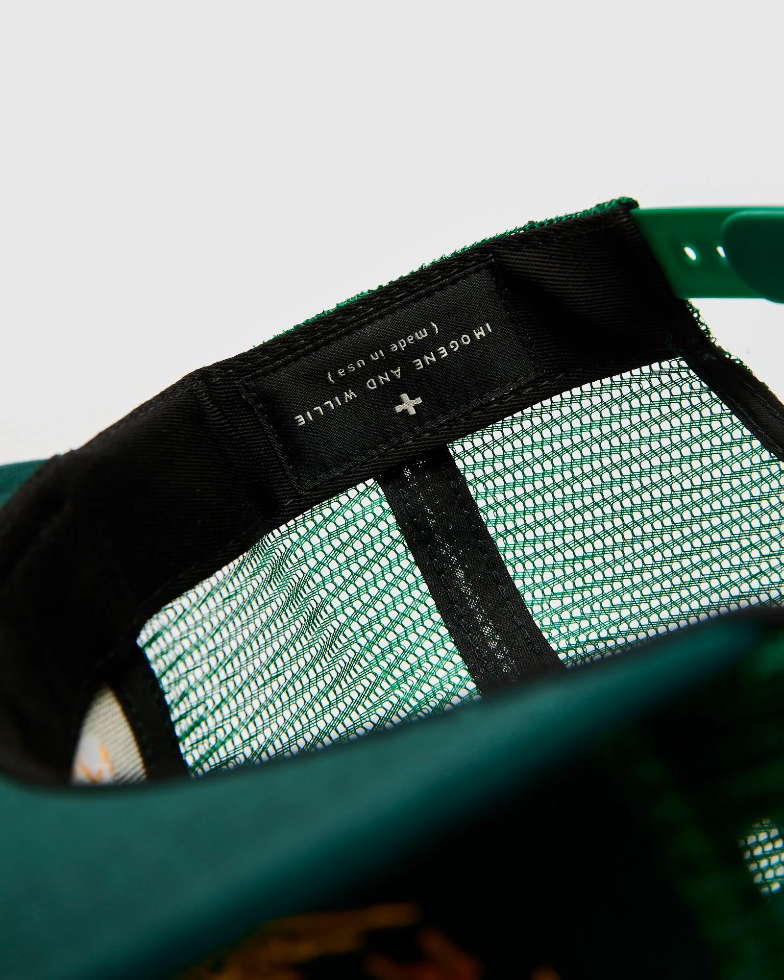Bronco Trucker Cap in Green - Image 6