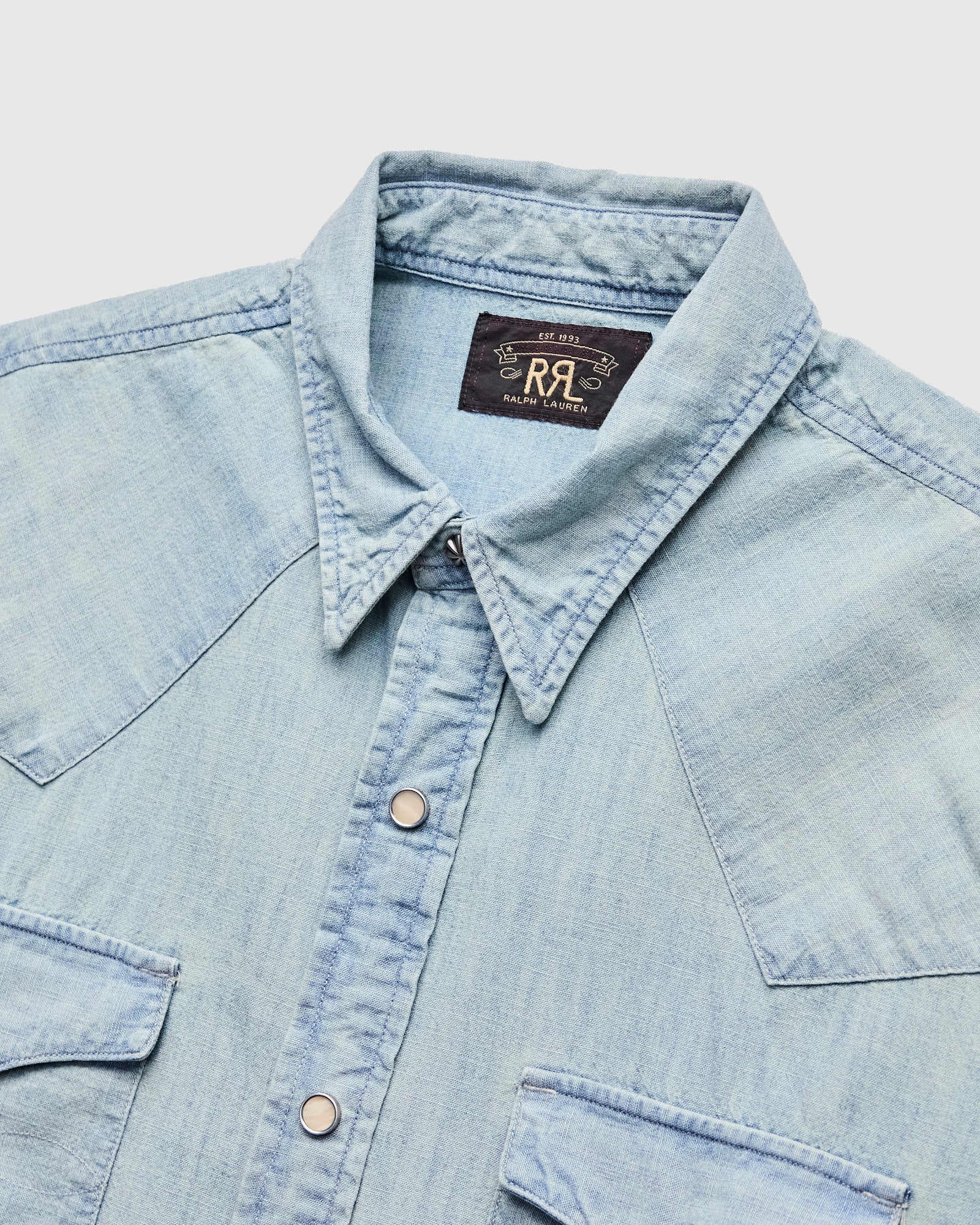 Buffalo Western Workshirt in Davey Wash - Image 3