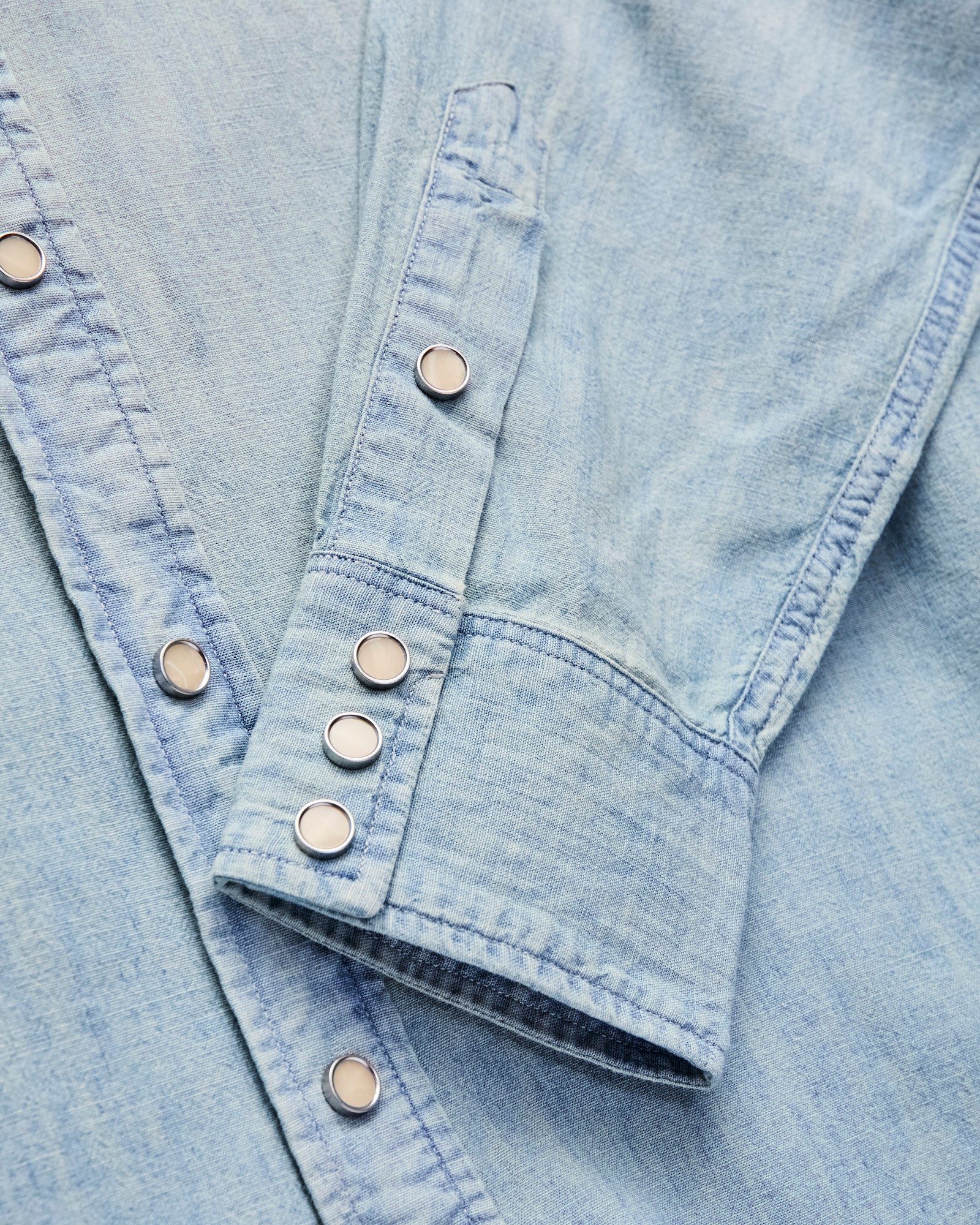 Buffalo Western Workshirt in Davey Wash - Image 5