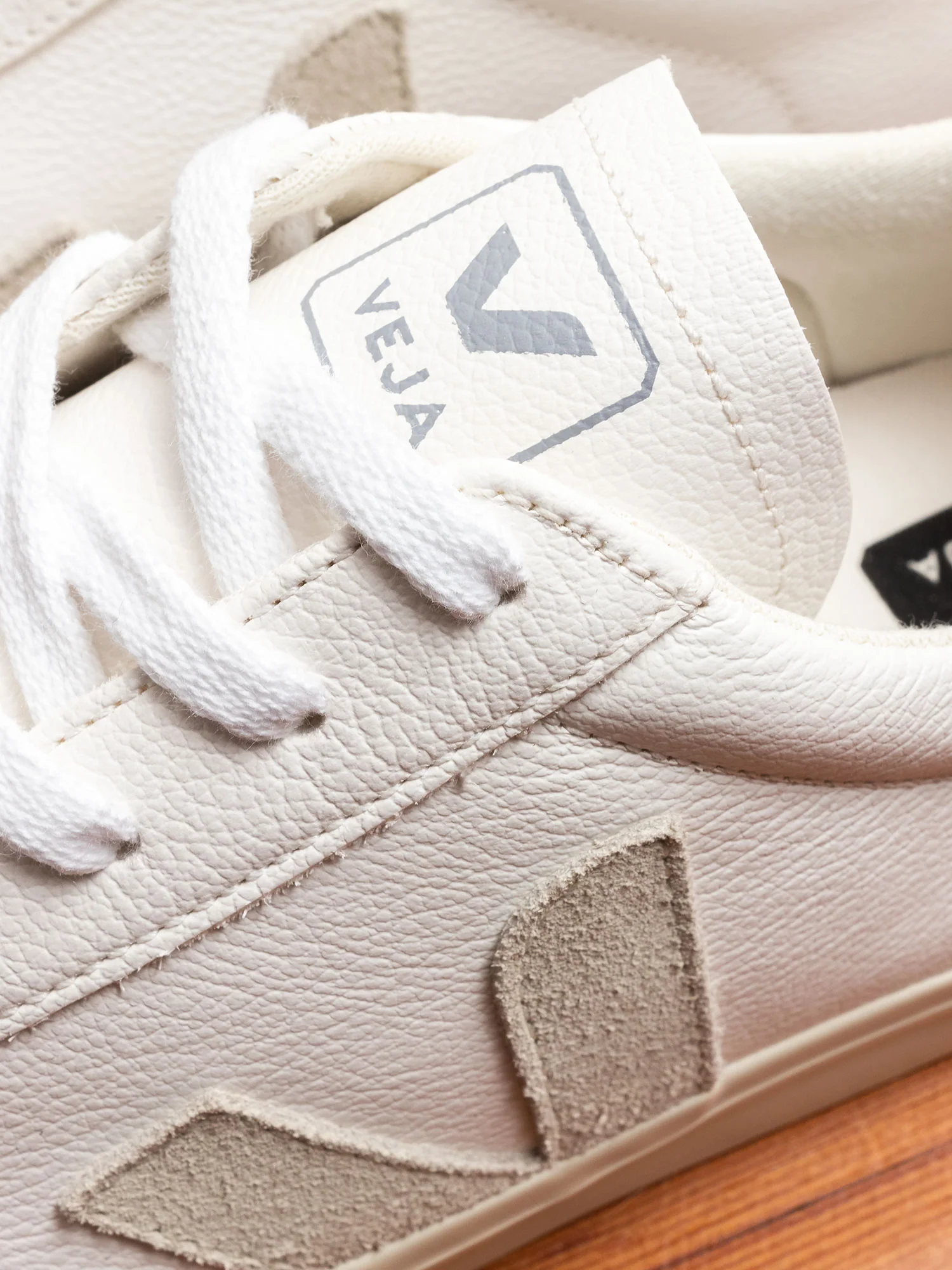 Campo Sneaker in Extra White Natural Suede - Image 4