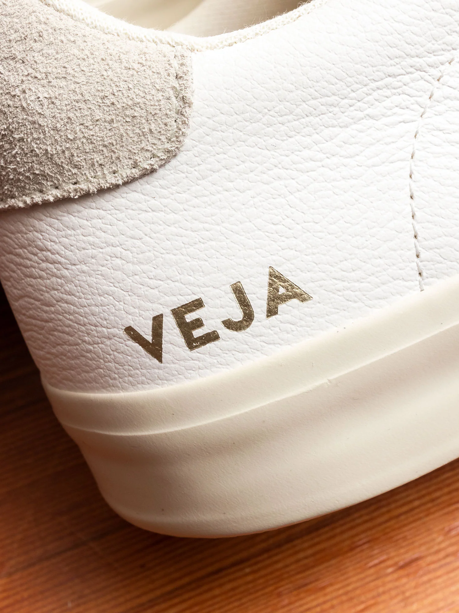 Campo Sneaker in Extra White Natural Suede - Image 7