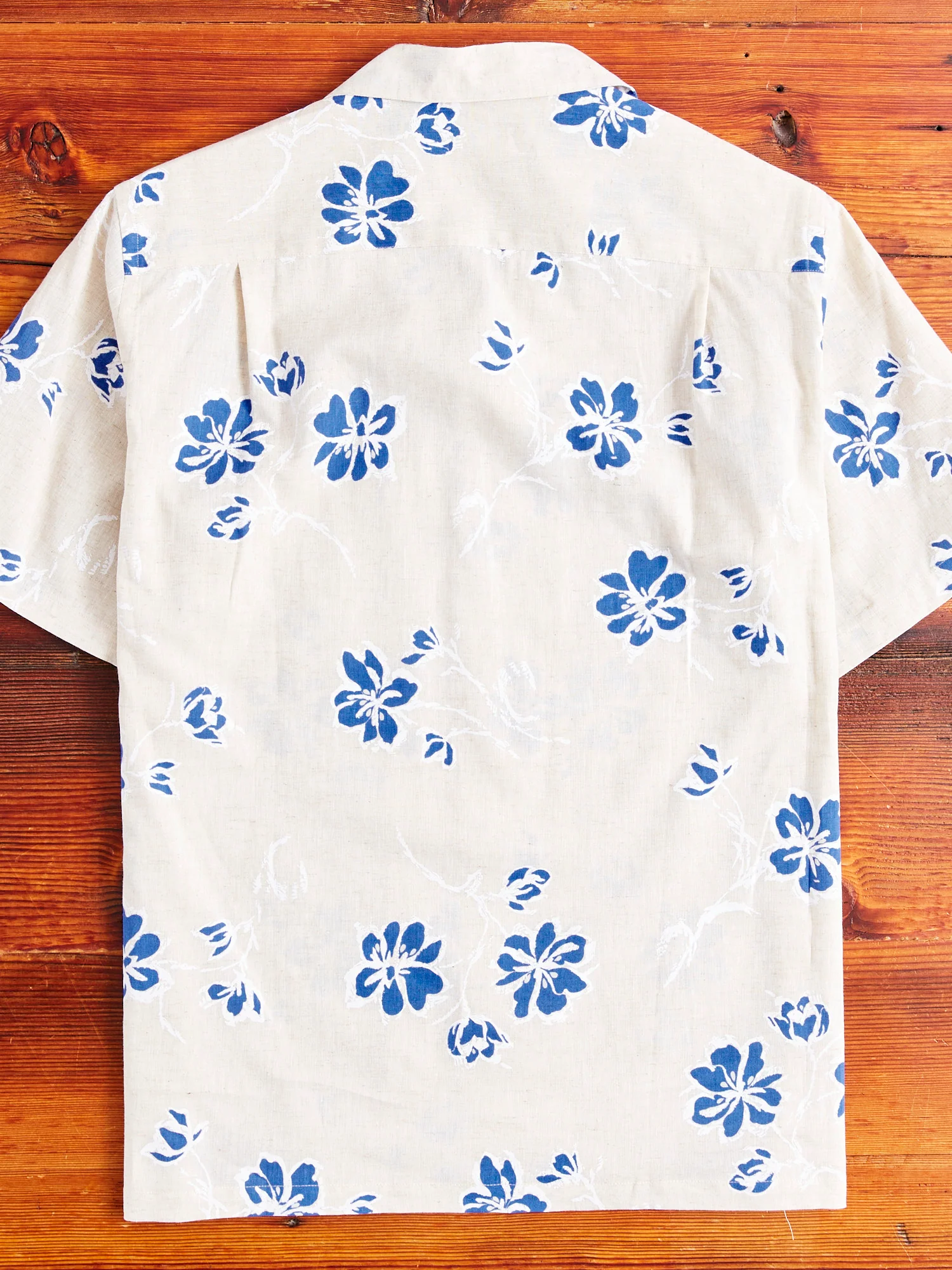 Canvas Button-Up Shirt in Blue - Image 10