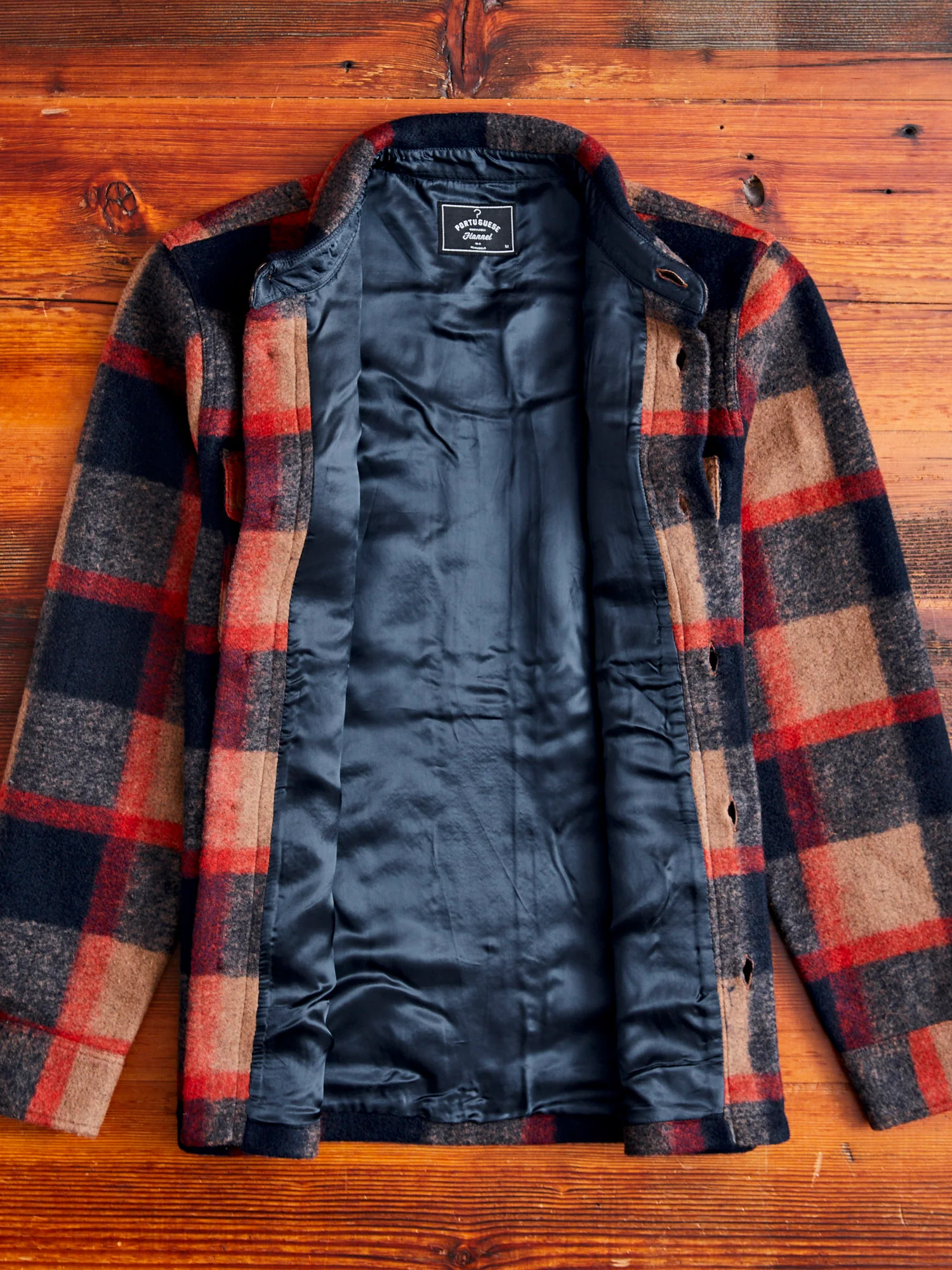 Catch Overshirt in Red - Image 5