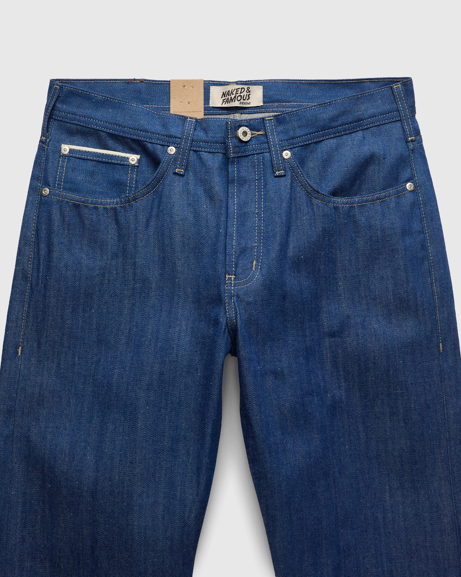 "Cat's Pyjamas" 8.5oz Selvedge Denim - Weird Guy Fit - Image 5