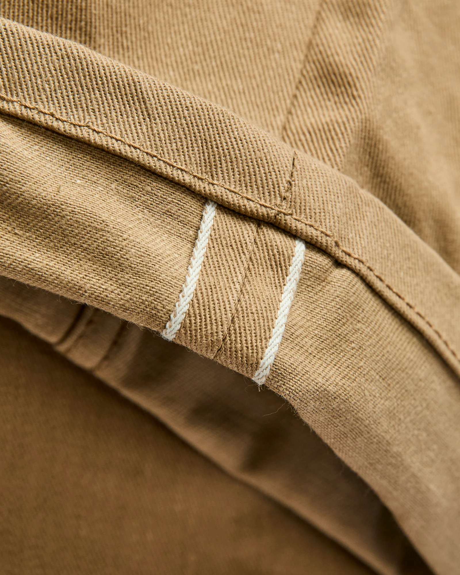CH-44x 12oz Selvedge Chino in Beige - Image 7