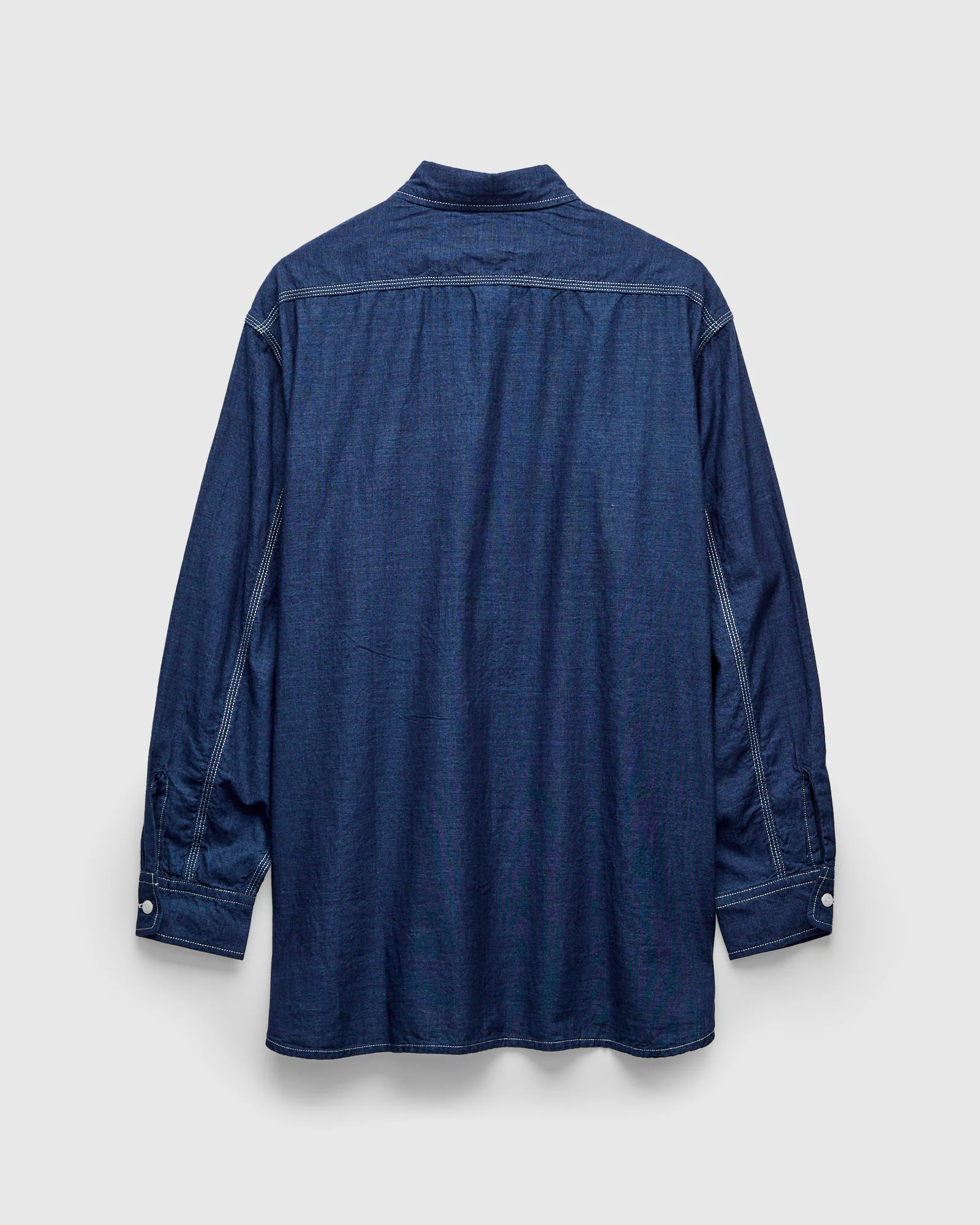 Chambray Workshirt in Indigo - Image 2