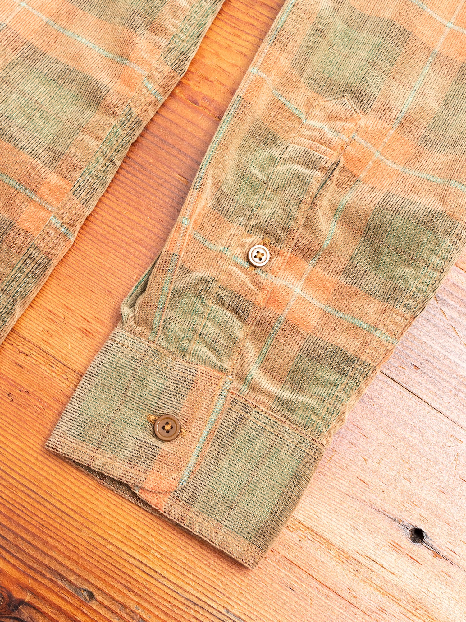 Check Button-Down Shirt in Red - Image 5