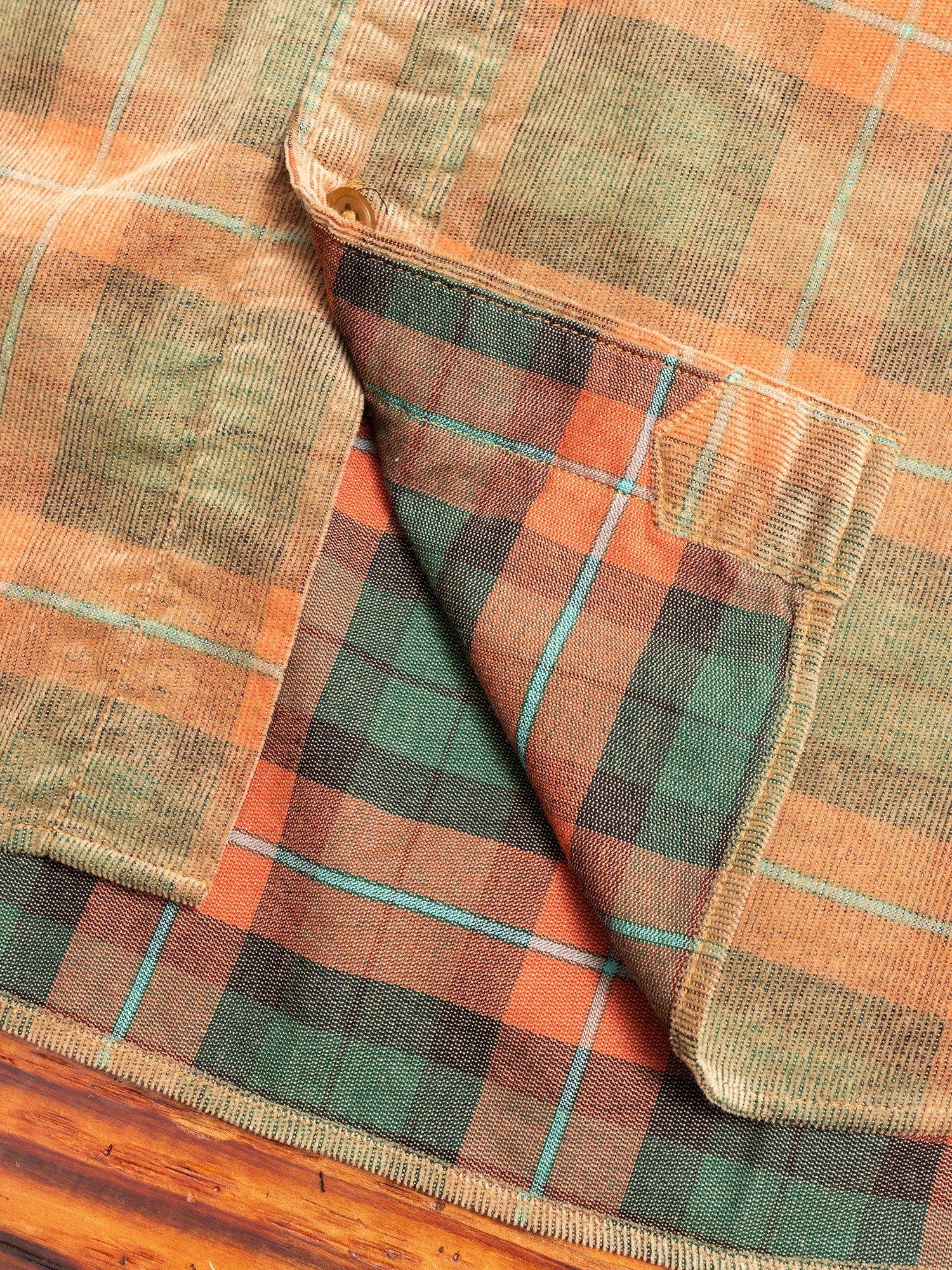 Check Button-Down Shirt in Red - Image 7