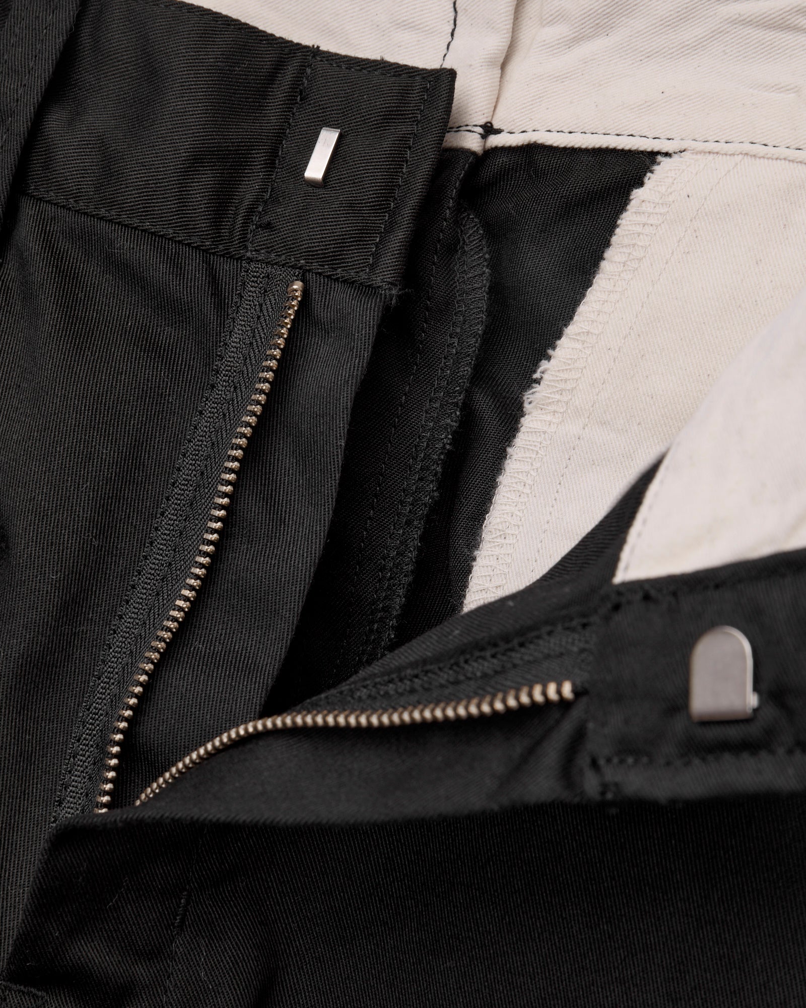 Chino Twill Work Trousers in Black - Image 6