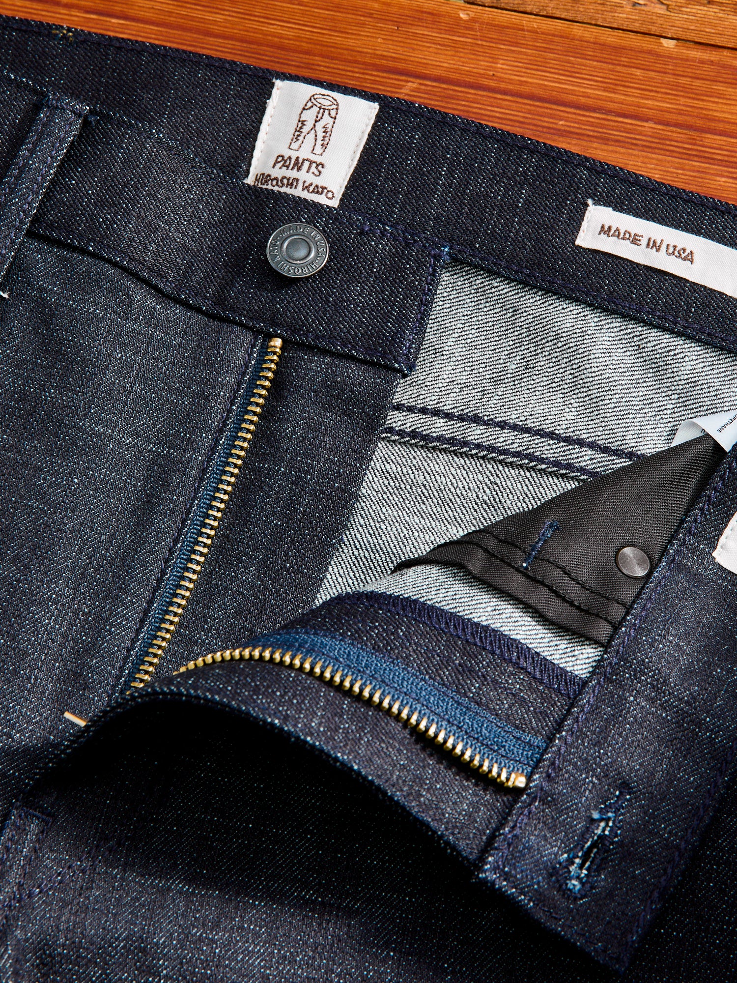 "Etched" 13oz Stretch Selvedge Denim - Pen Slim - Image 9